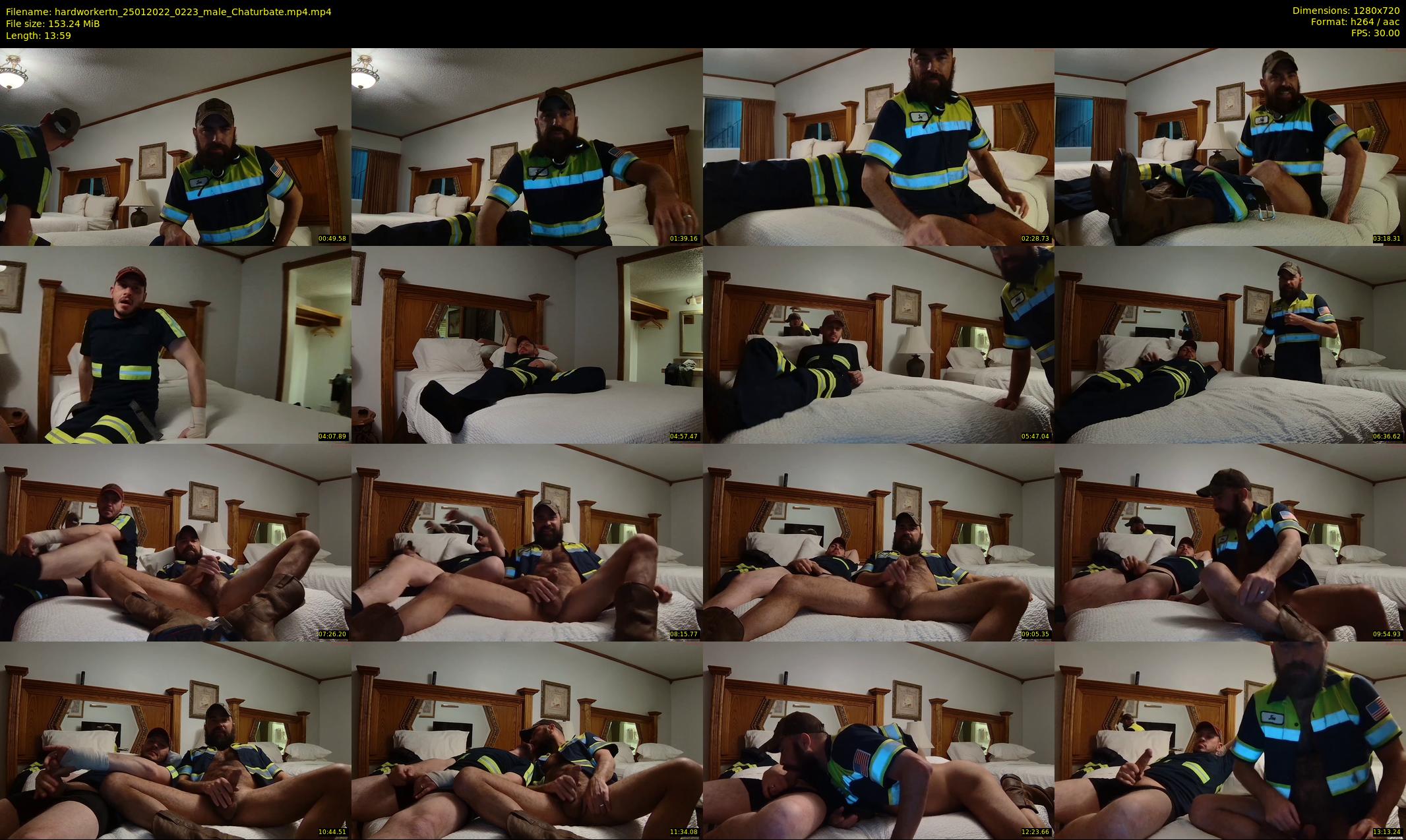 hardworkertn — 14 minute Chaturbate male cam show recording, 720p, Jan 25, 2022