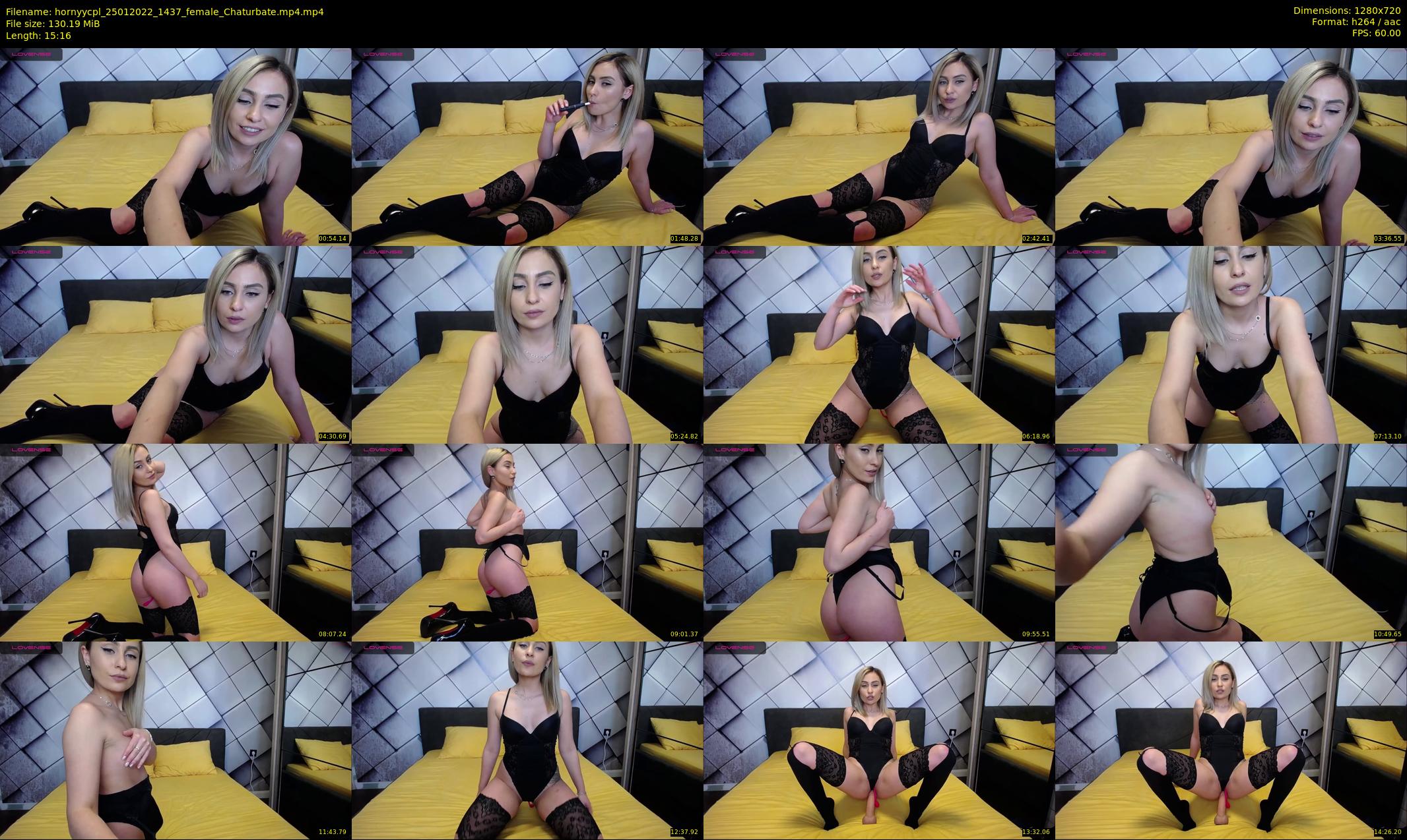 hornyycpl — 16 minute Chaturbate couple cam show recording, 720p, Jan 25, 2022