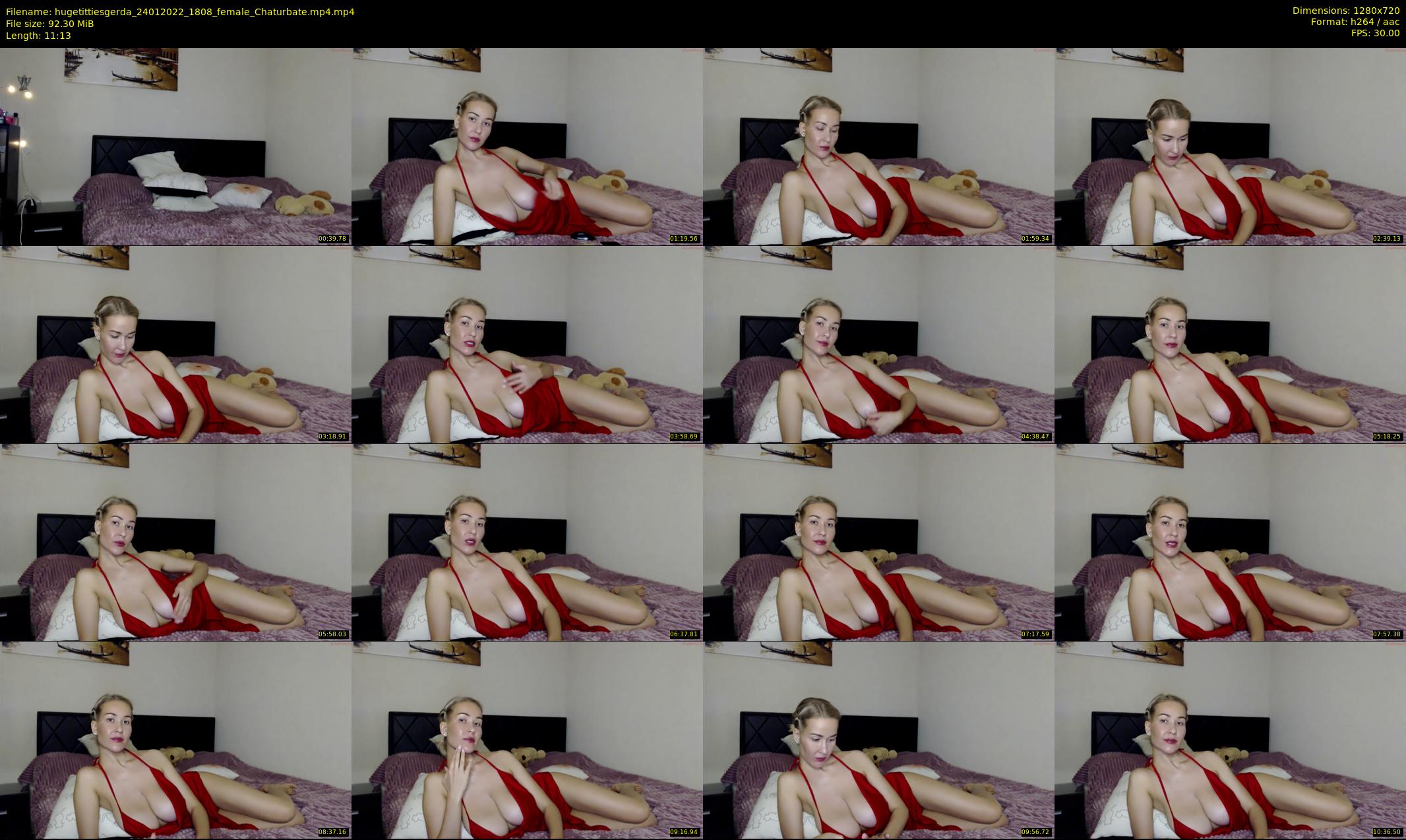 hugetittiesgerda — 12 minute Chaturbate female cam show recording, 720p, Jan 24, 2022