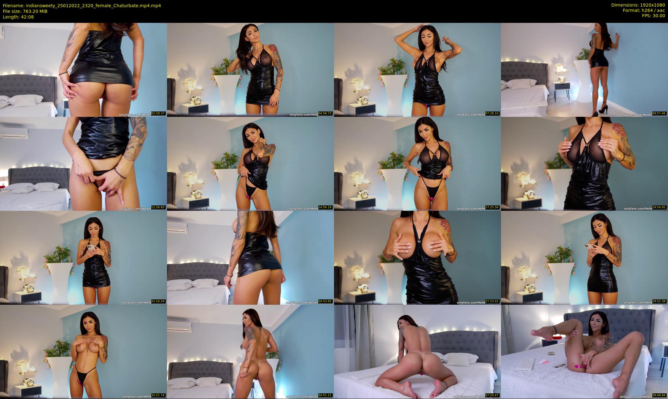indiansweety — 43 minute Chaturbate female cam show recording, 1080p, Jan 25, 2022