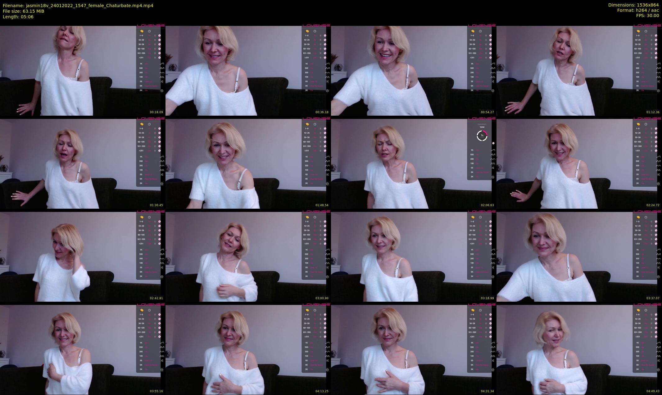 jasmin18v — 6 minute Chaturbate female cam show recording, 720p, Jan 24, 2022