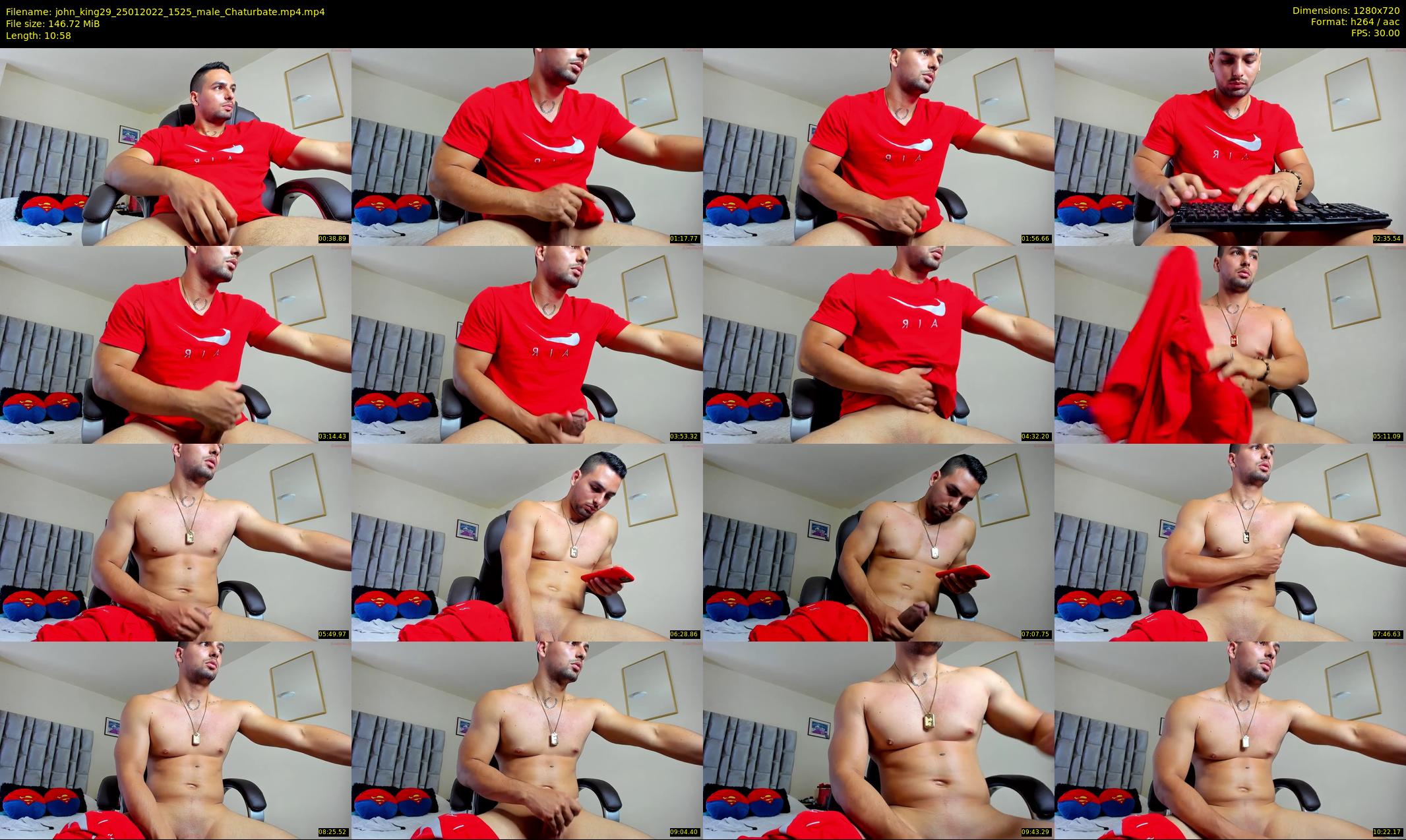 john_king29 — 11 minute Chaturbate male cam show recording, 720p, Jan 25, 2022