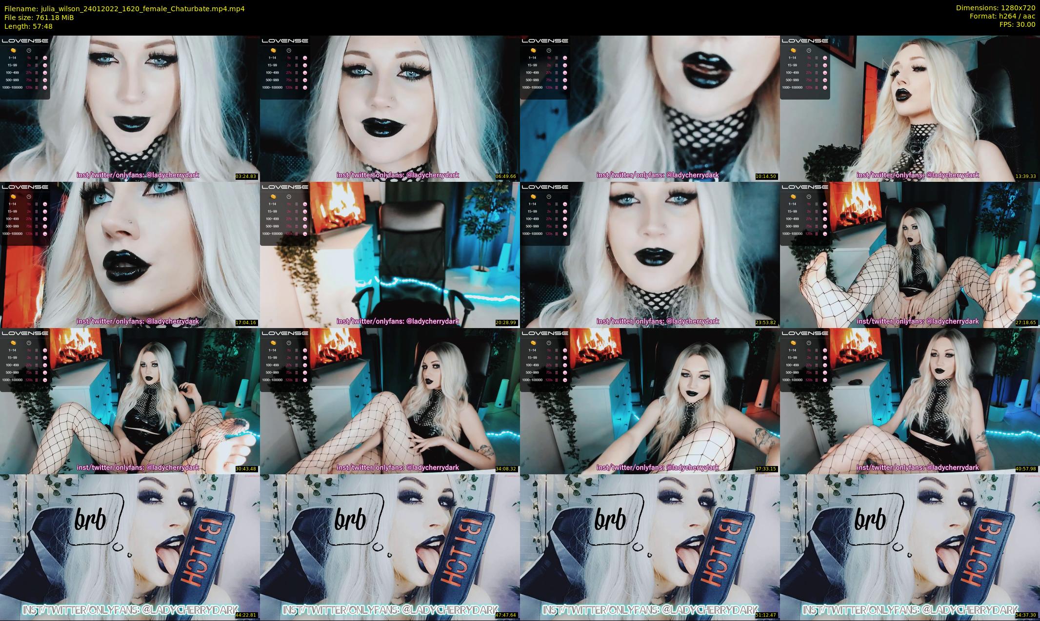 julia_wilson — 58 minute Chaturbate female cam show recording, 720p, Jan 24, 2022