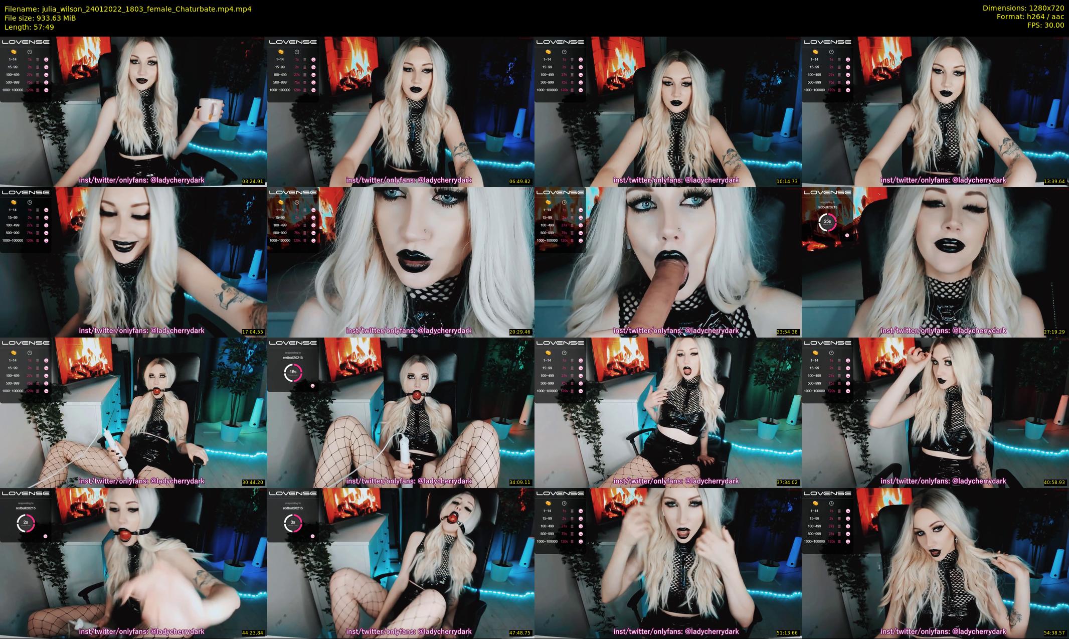 julia_wilson — 58 minute Chaturbate female cam show recording, 720p, Jan 24, 2022