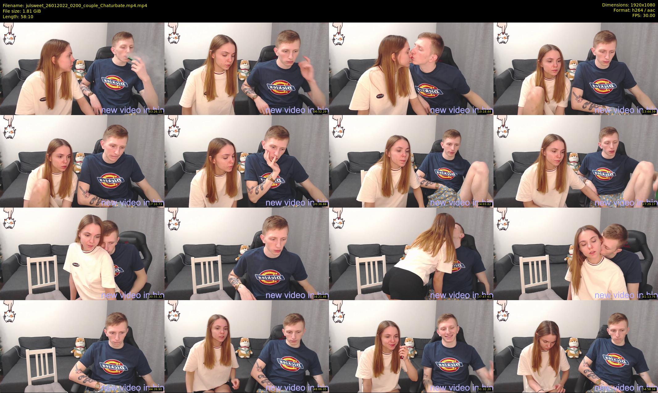 julsweet — 59 minute Chaturbate male cam show recording, 1080p, Jan 26, 2022