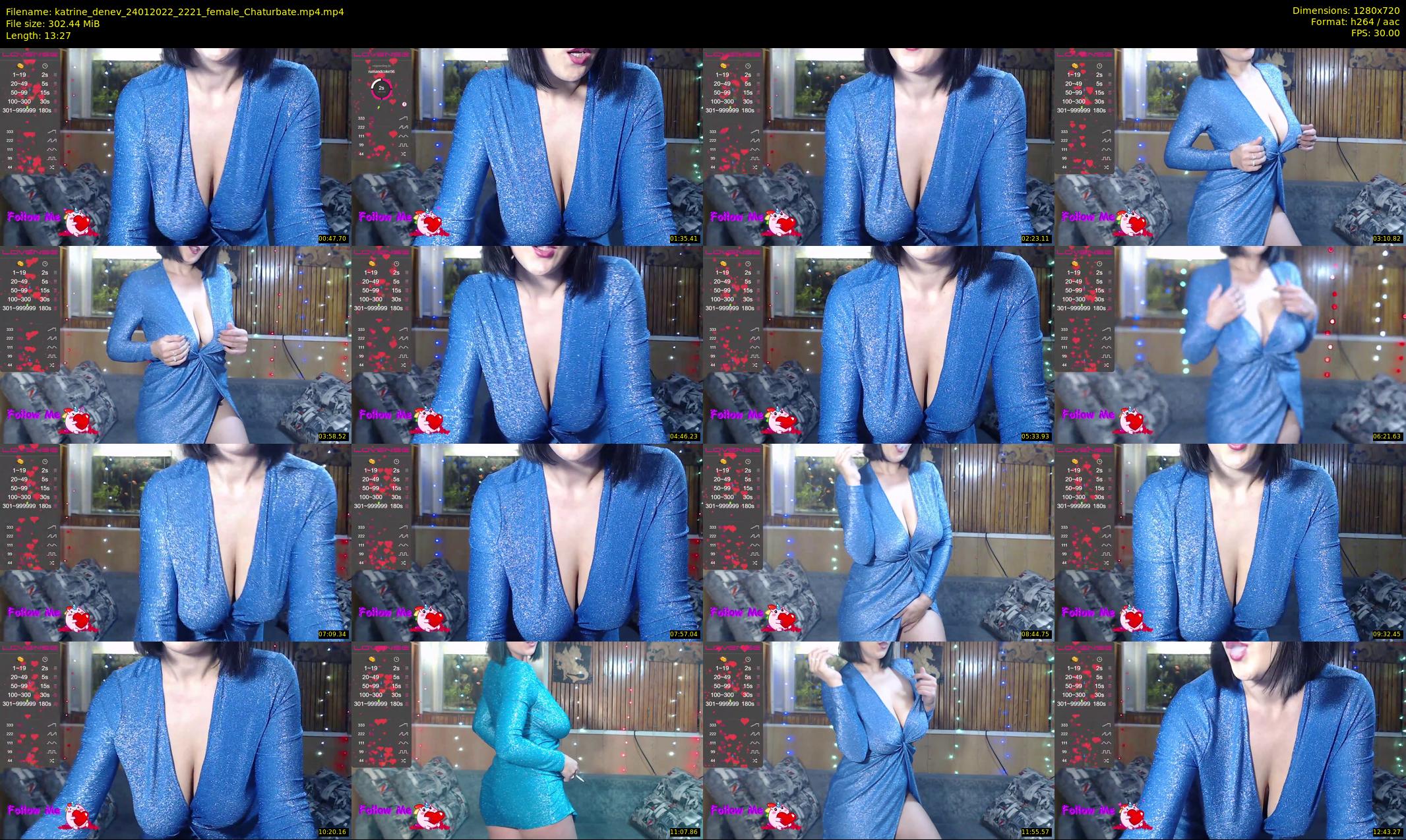 katrine_denev — 14 minute Chaturbate female cam show recording, 720p, Jan 24, 2022