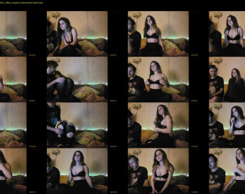 knock1knock — 24 minute Chaturbate couple cam show recording, 480p, Jan 25, 2022