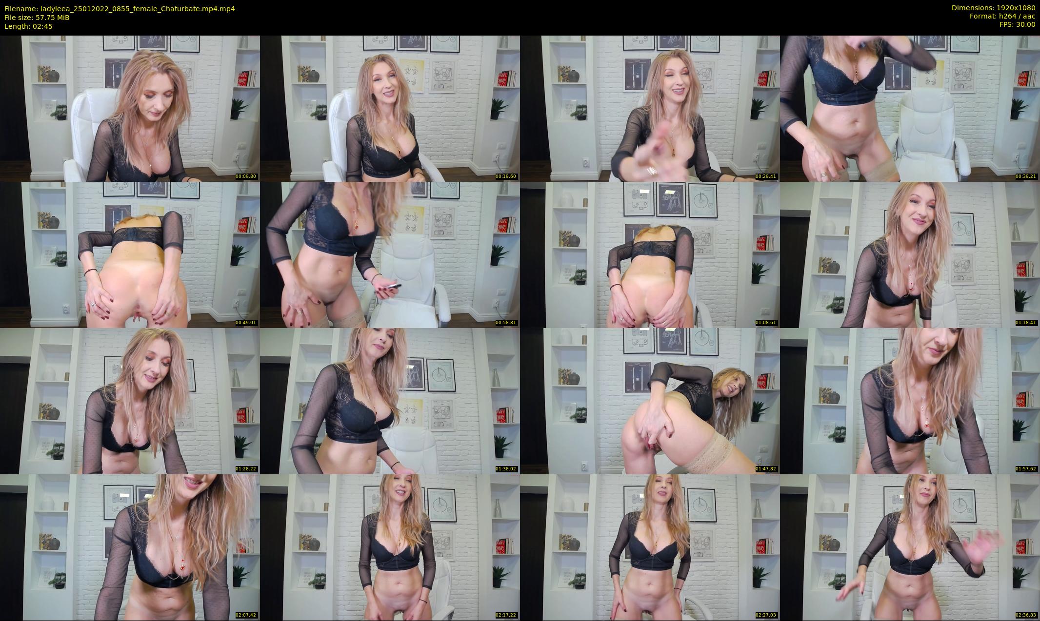 ladyleea — 3 minute Chaturbate female cam show recording, 1080p, Jan 25, 2022