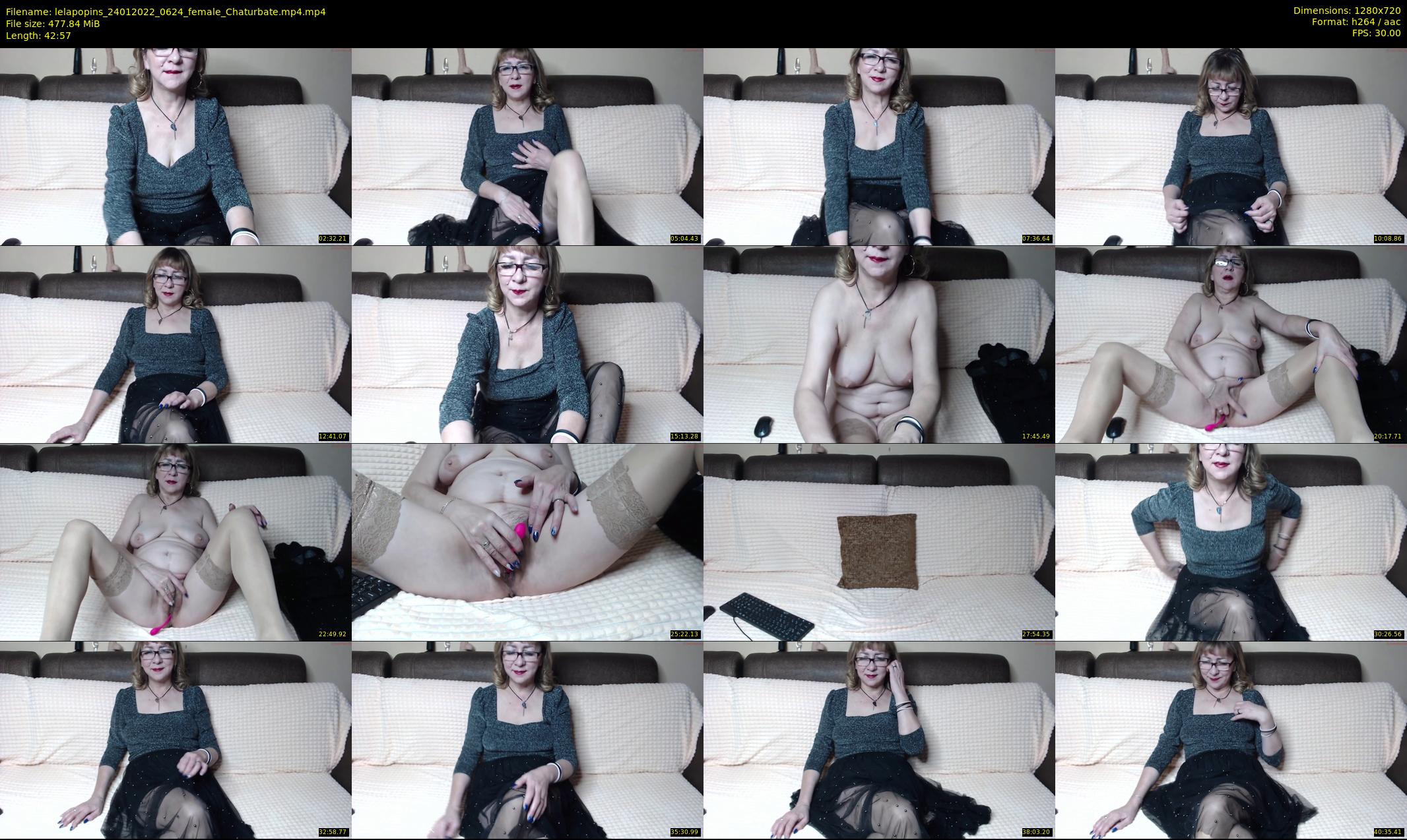 lelapopins — 43 minute Chaturbate female cam show recording, 720p, Jan 24, 2022