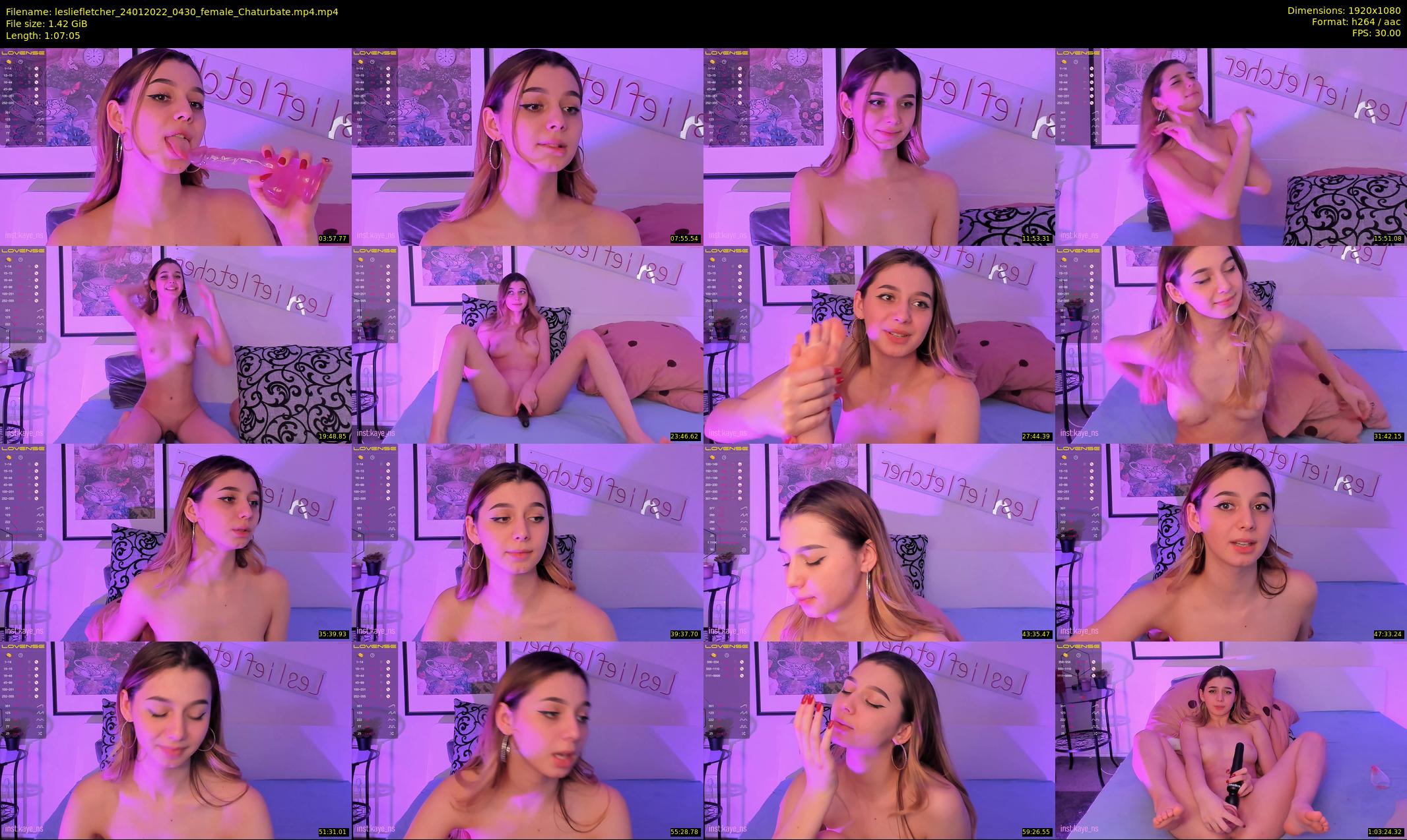 lesliefletcher — 68 minute Chaturbate couple cam show recording, 1080p, Jan 24, 2022