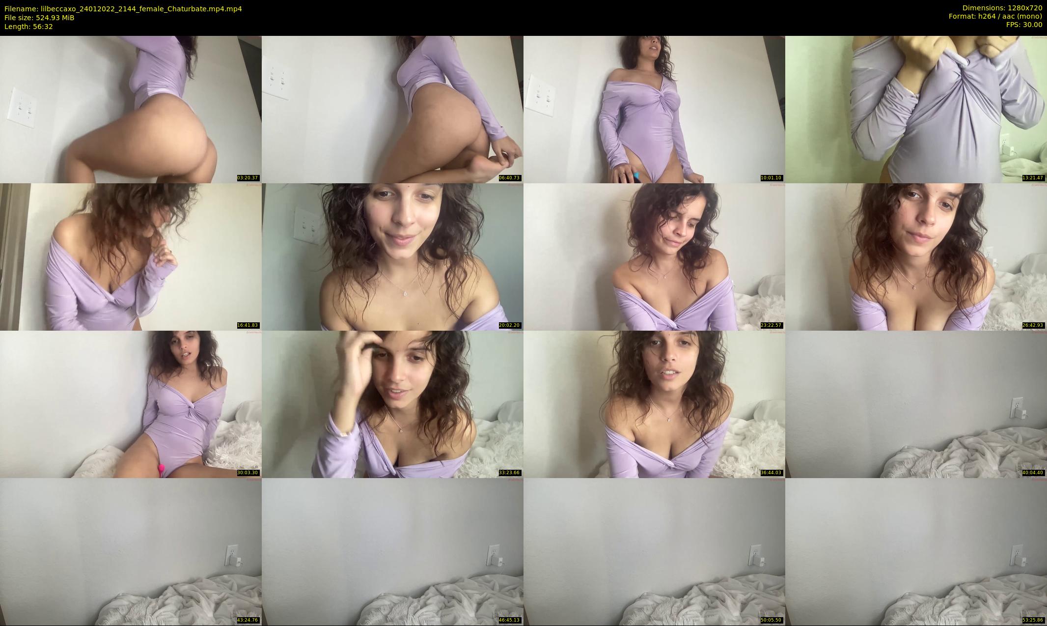 lilbeccaxo — 57 minute Chaturbate female cam show recording, 720p, Jan 24, 2022