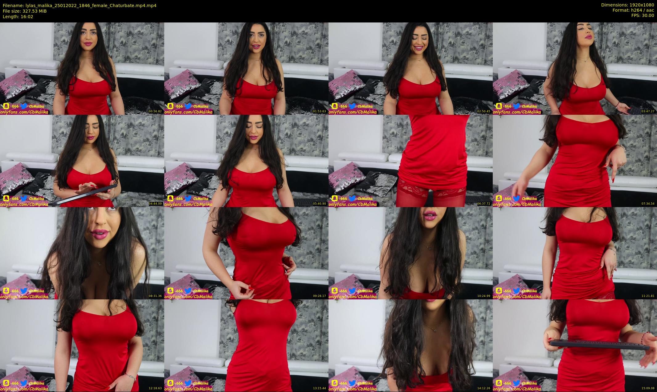 lylas_malika — 17 minute Chaturbate female cam show recording, 1080p, Jan 25, 2022