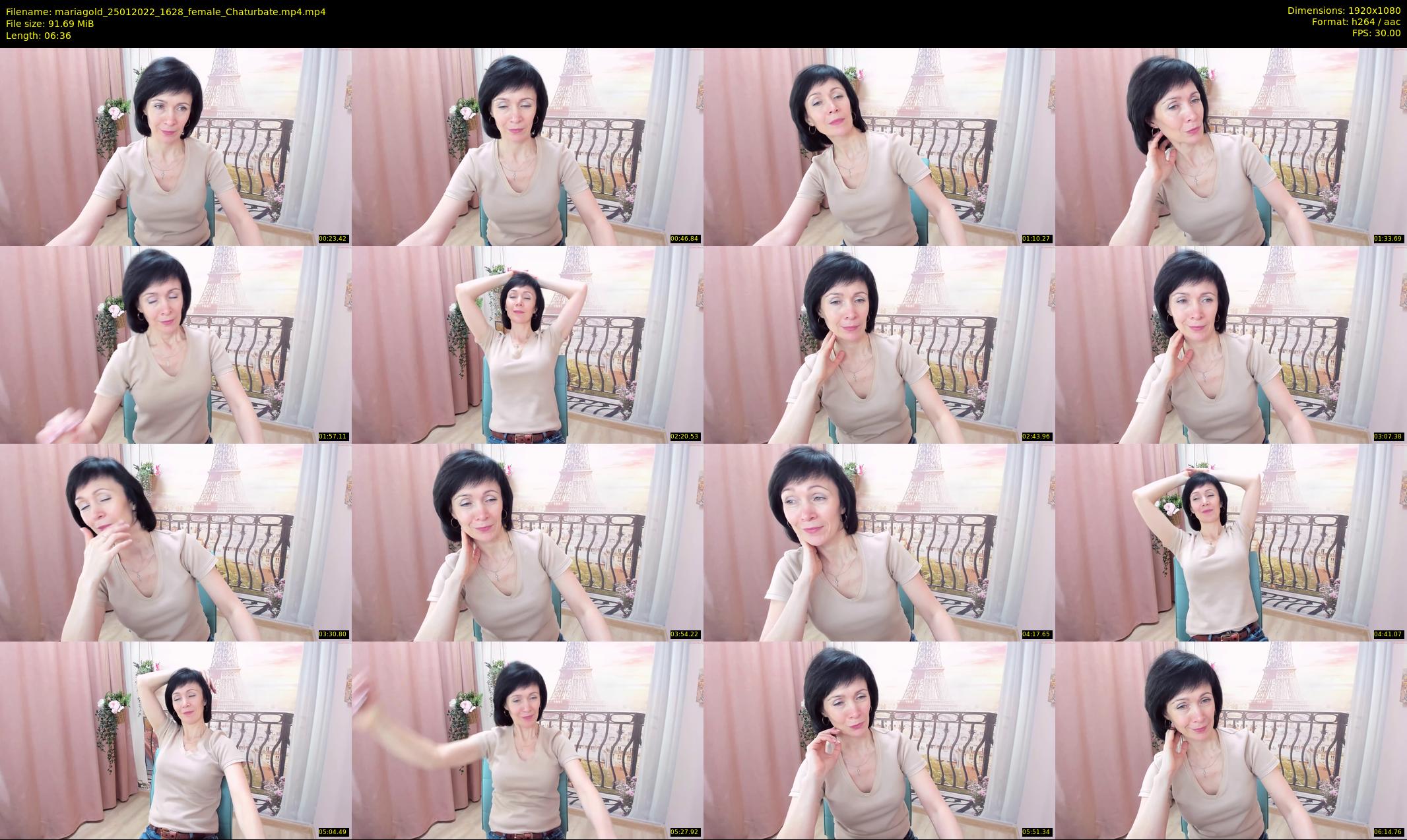 mariagold — 7 minute Chaturbate female cam show recording, 1080p, Jan 25, 2022
