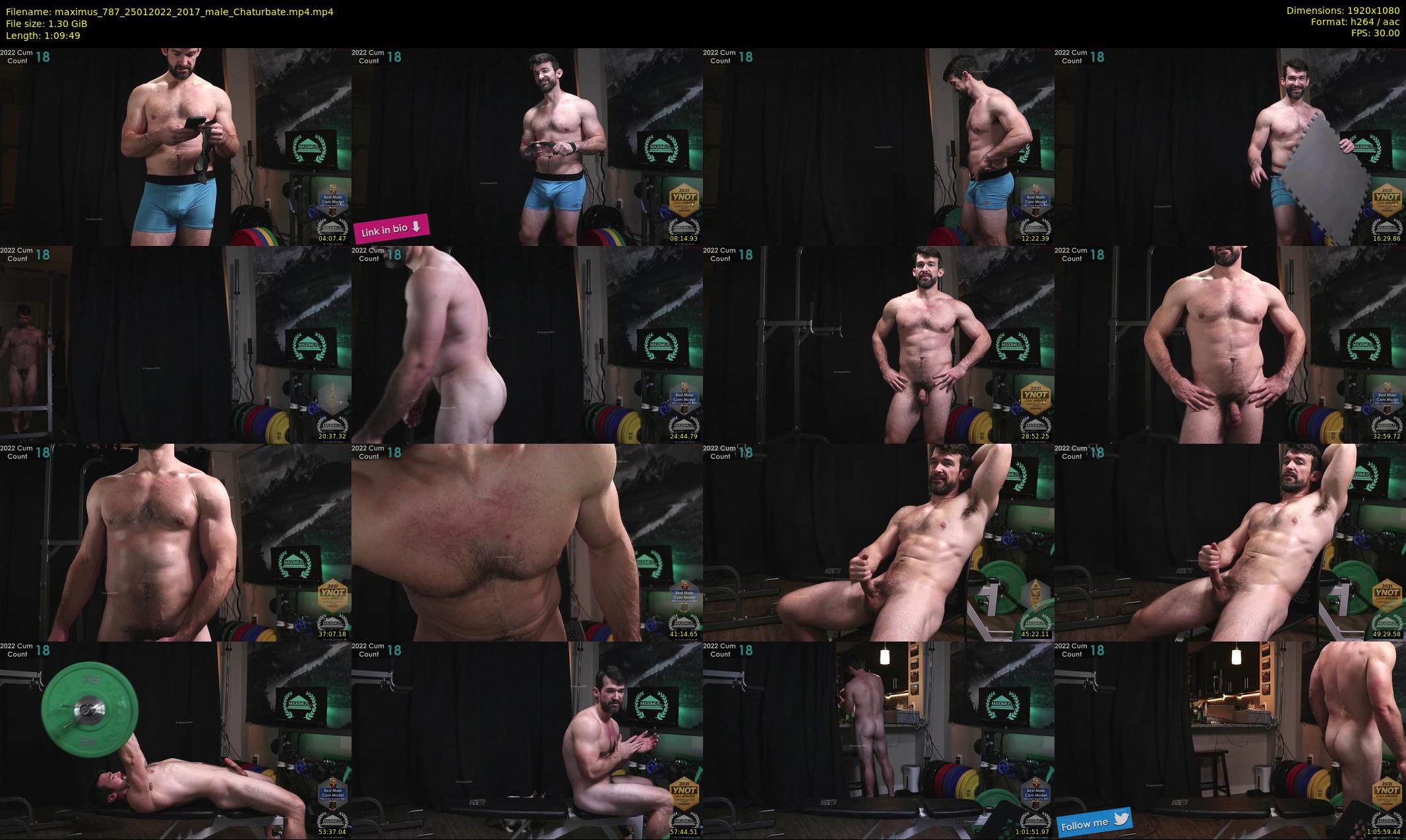 maximus_787 — 70 minute Chaturbate male cam show recording, 1080p, Jan 25, 2022