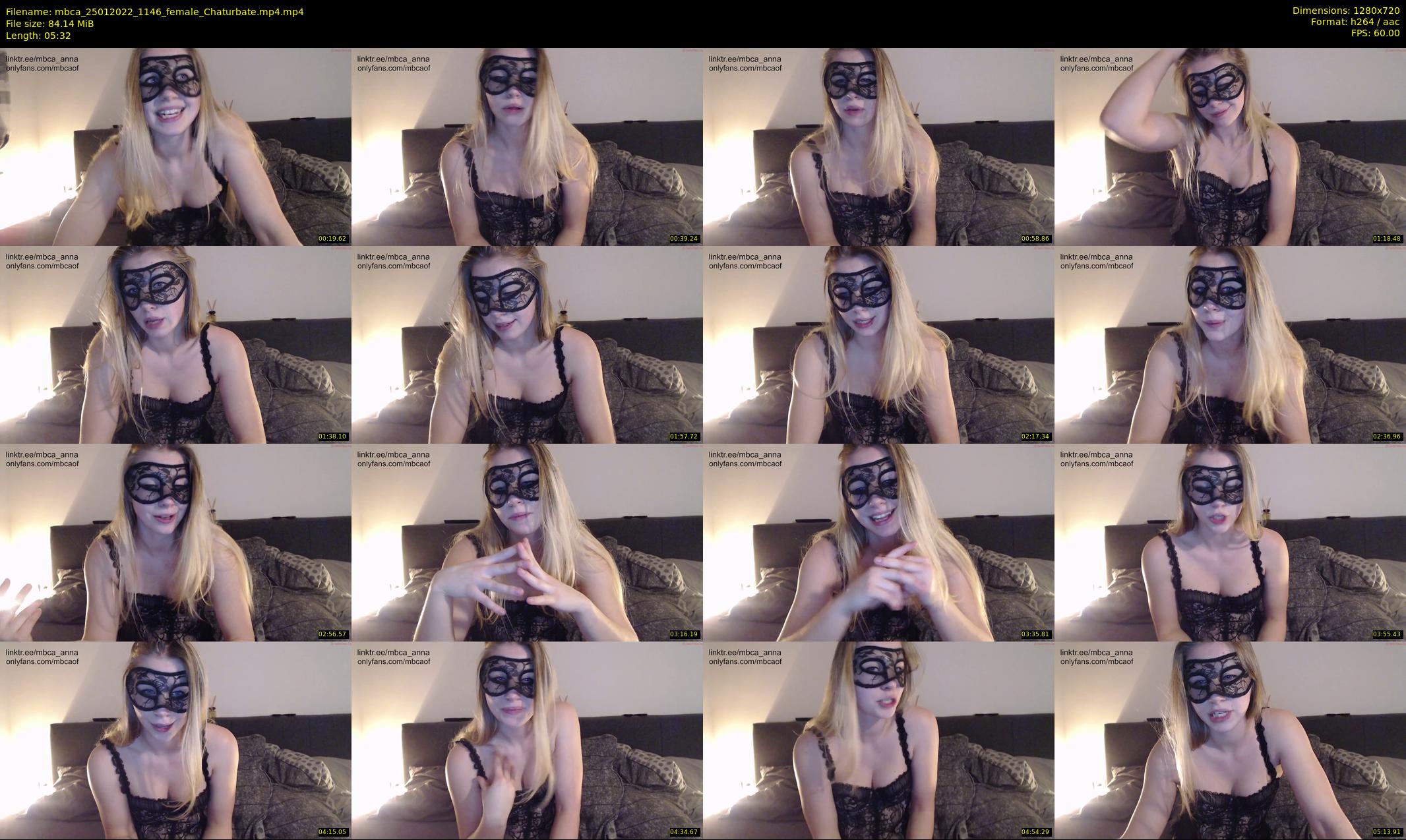mbca — 6 minute Chaturbate couple cam show recording, 720p, Jan 25, 2022