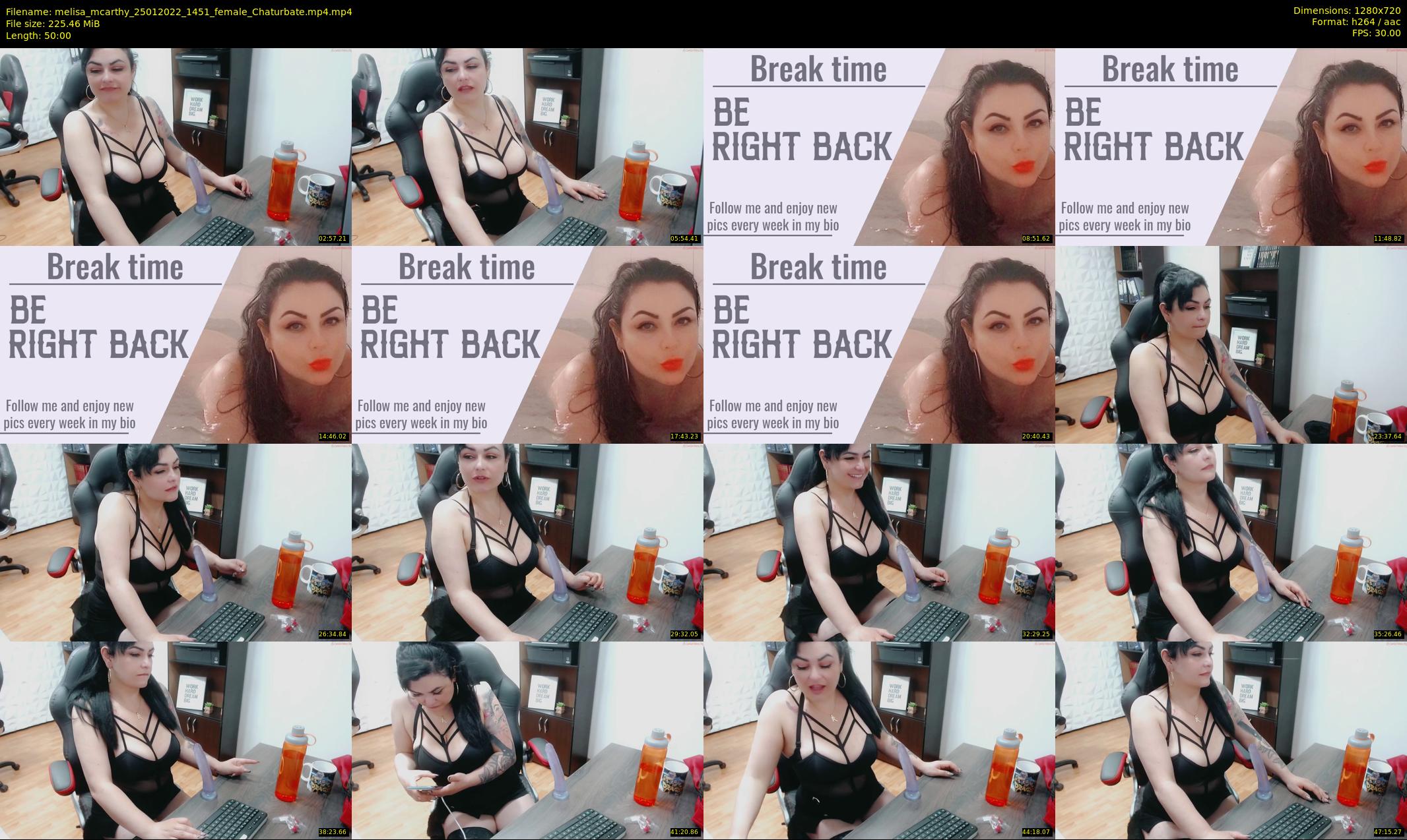 melisa_mcarthy — 50 minute Chaturbate couple cam show recording, 720p, Jan 25, 2022