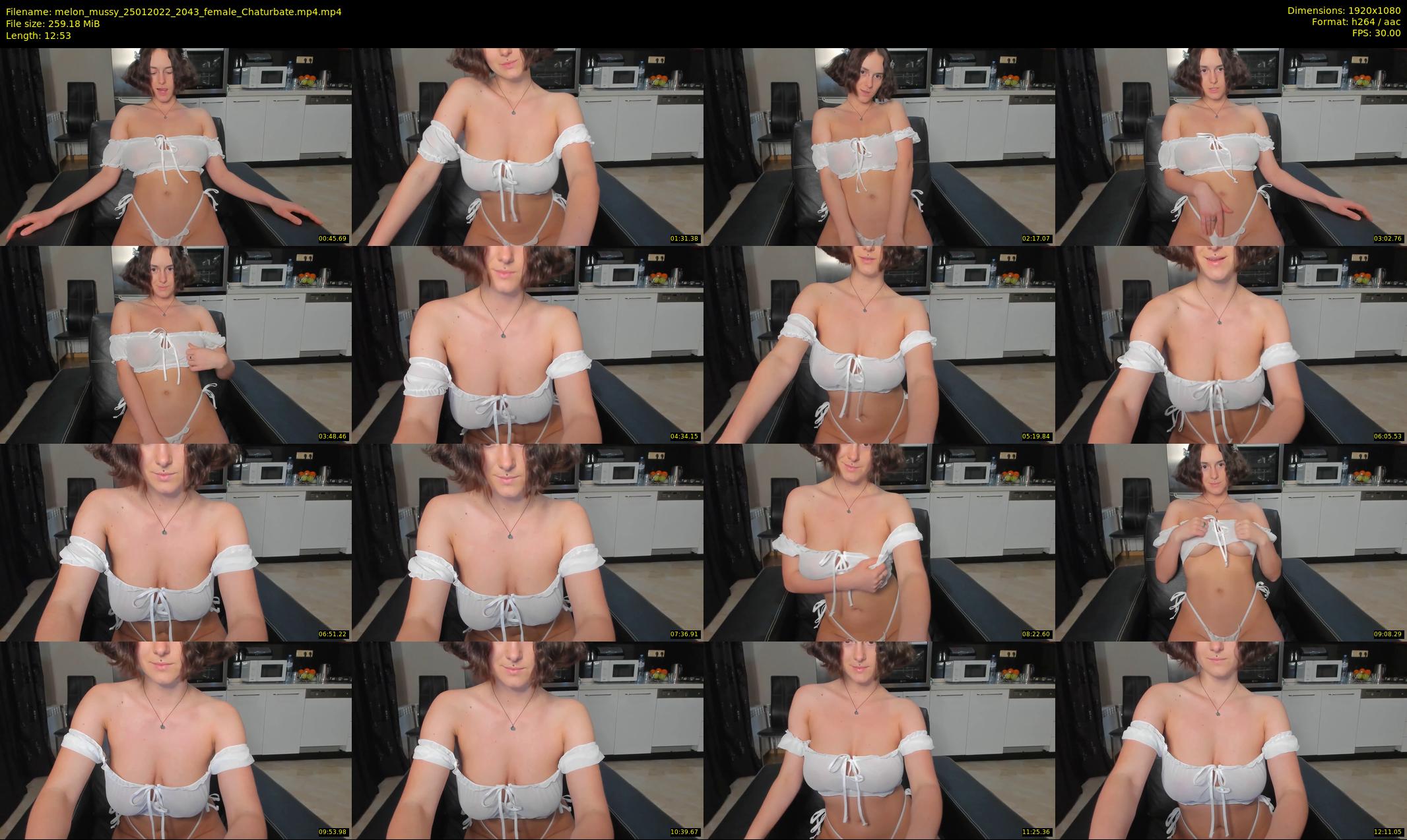 melon_mussy — 13 minute Chaturbate female cam show recording, 1080p, Jan 25, 2022