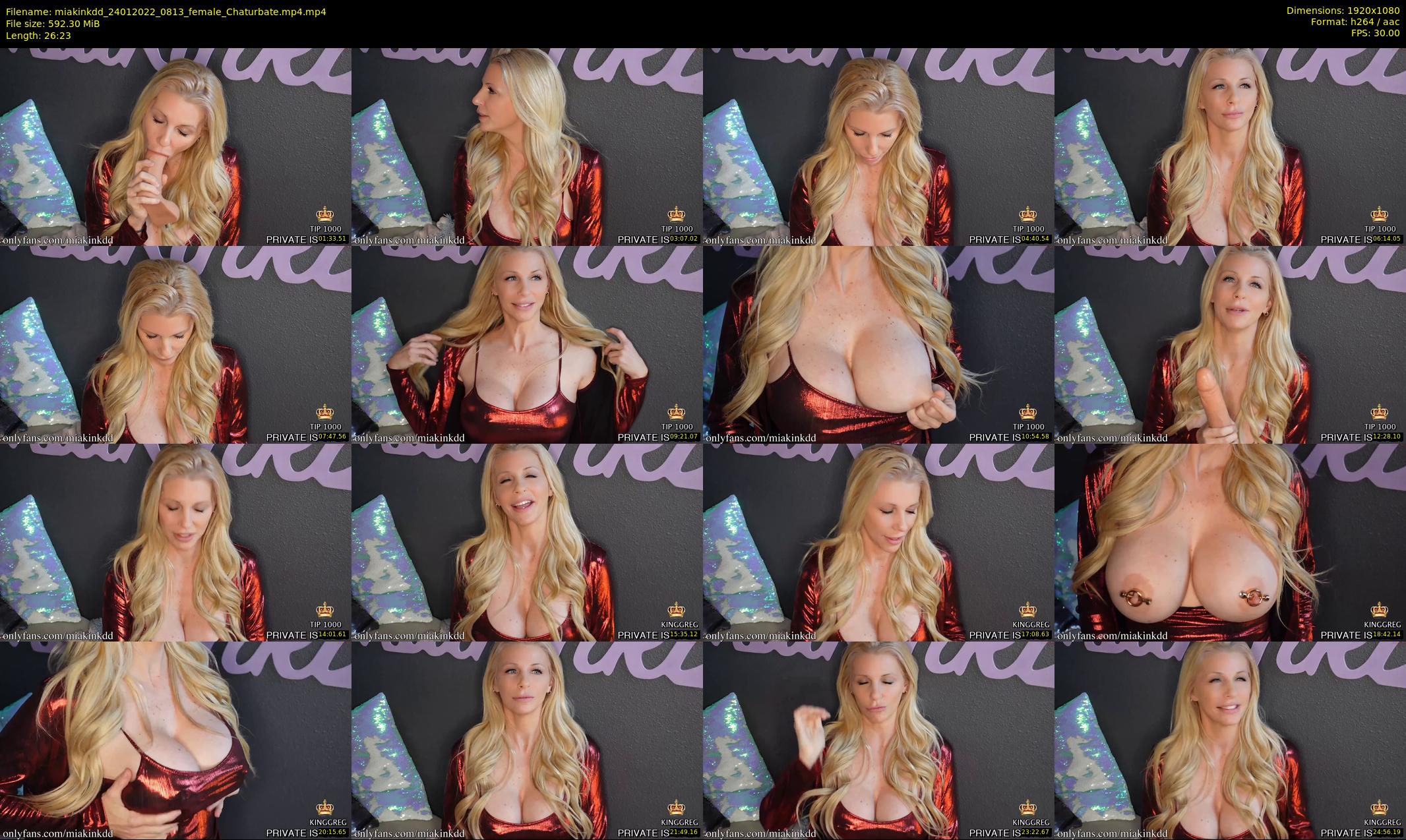 miakinkdd — 27 minute Chaturbate female cam show recording, 1080p, Jan 24, 2022