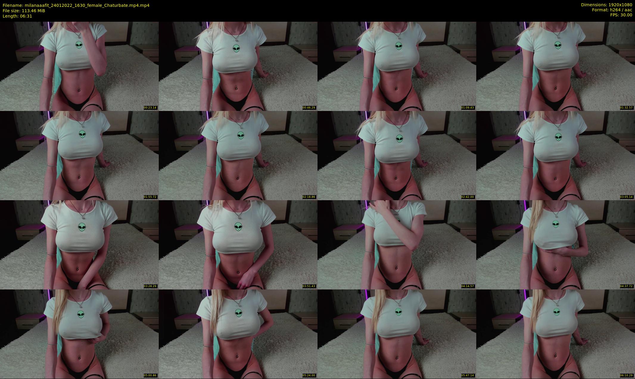milanaaafit — 7 minute Chaturbate couple cam show recording, 1080p, Jan 24, 2022
