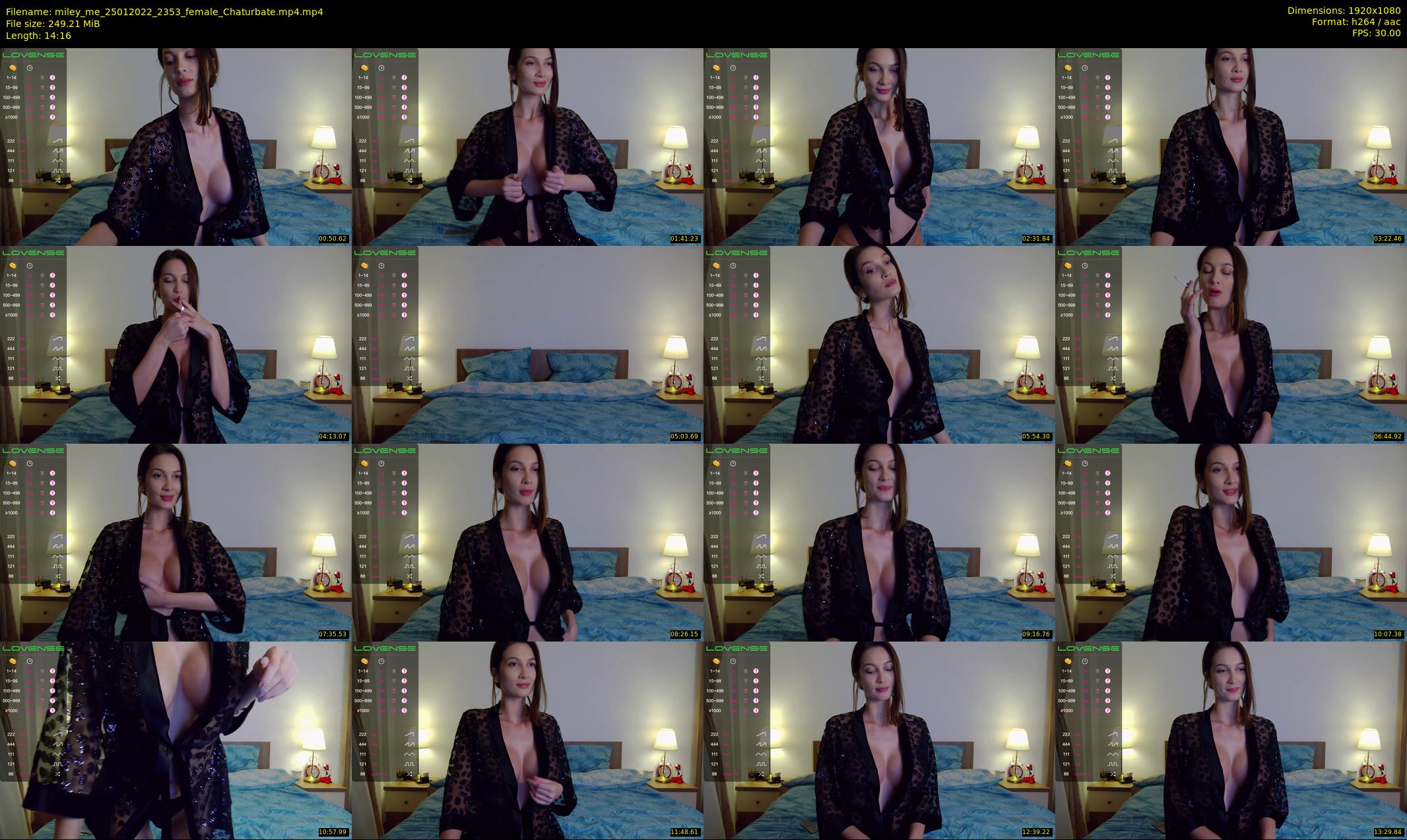 miley_me — 15 minute Chaturbate female cam show recording, 1080p, Jan 25, 2022