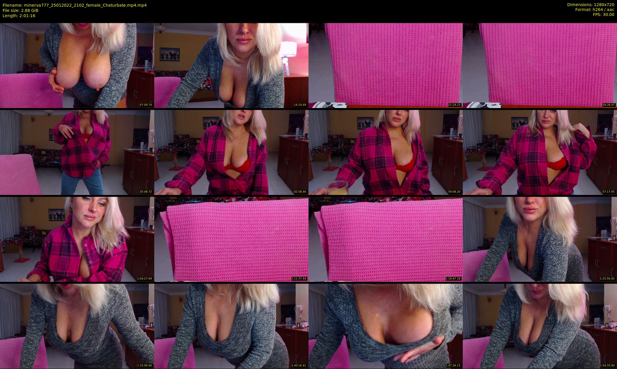 minerva777 — 122 minute Chaturbate female cam show recording, 720p, Jan 25, 2022