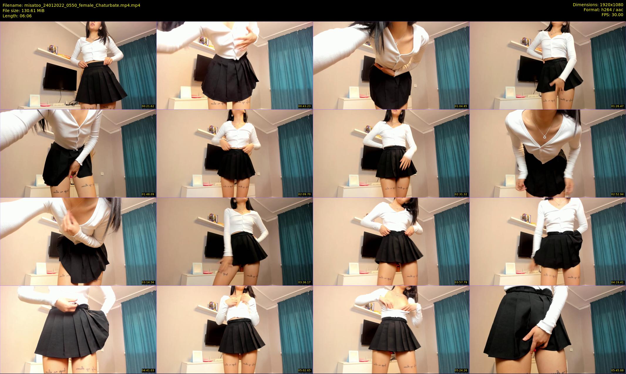 misatoo — 7 minute Chaturbate female cam show recording, 1080p, Jan 24, 2022