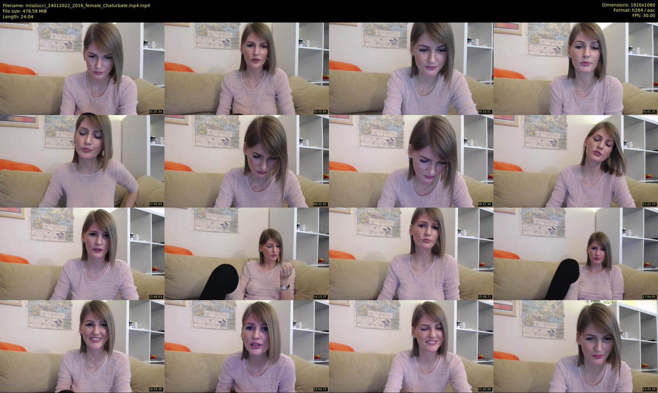 misslucci — 25 minute Chaturbate female cam show recording, 1080p, Jan 24, 2022