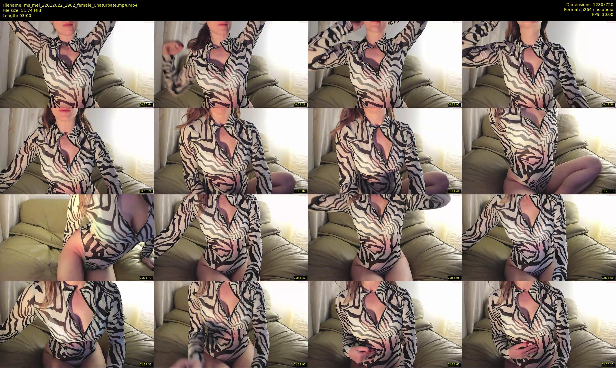 ms_mel — 3 minute Chaturbate female cam show recording, 720p, Jan 22, 2022