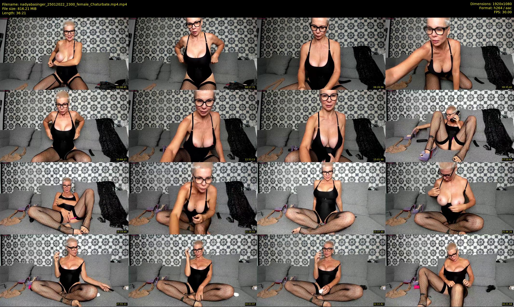 nadyabasinger — 37 minute Chaturbate female cam show recording, 1080p, Jan 25, 2022