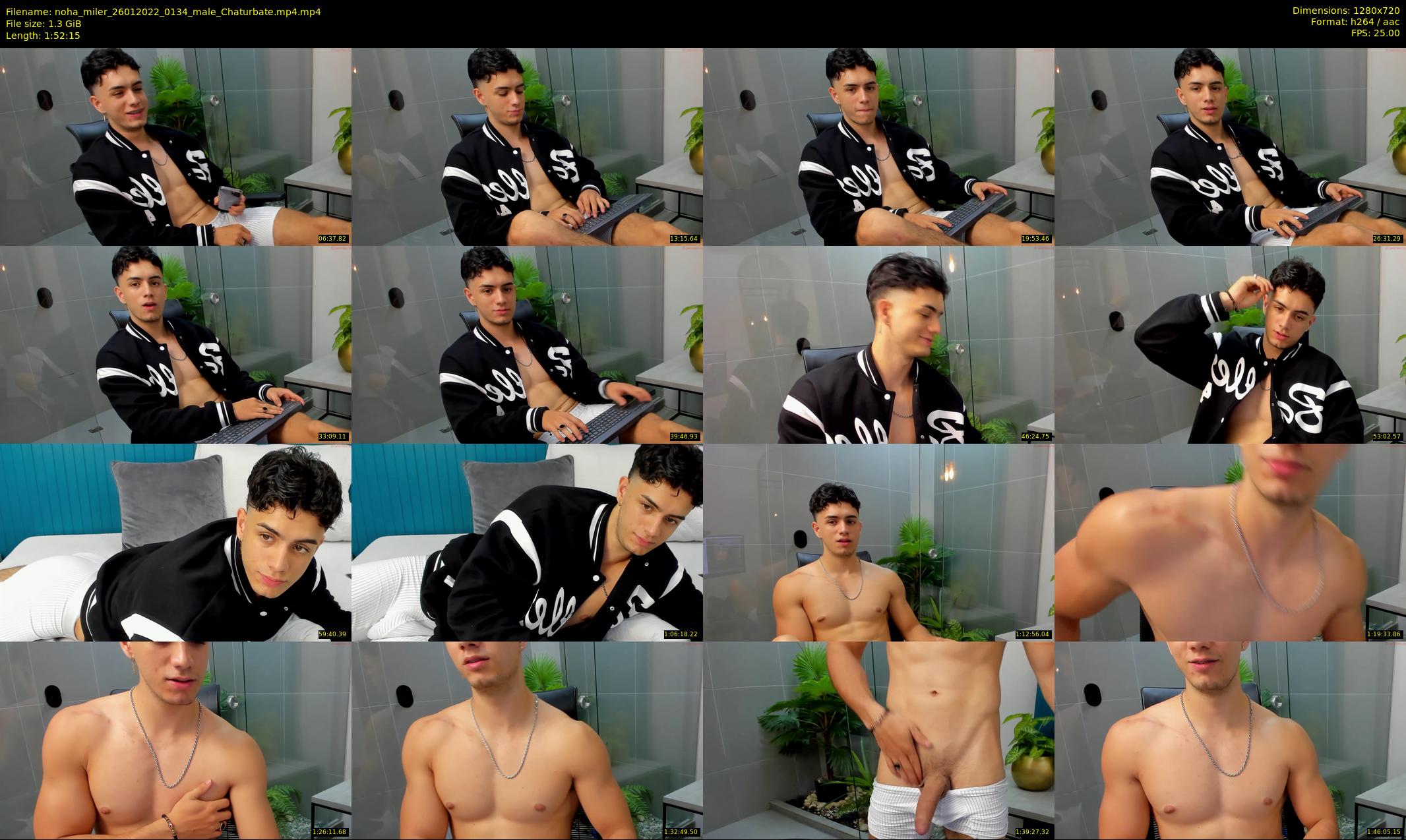 noha_miler — 113 minute Chaturbate male cam show recording, 720p, Jan 26, 2022