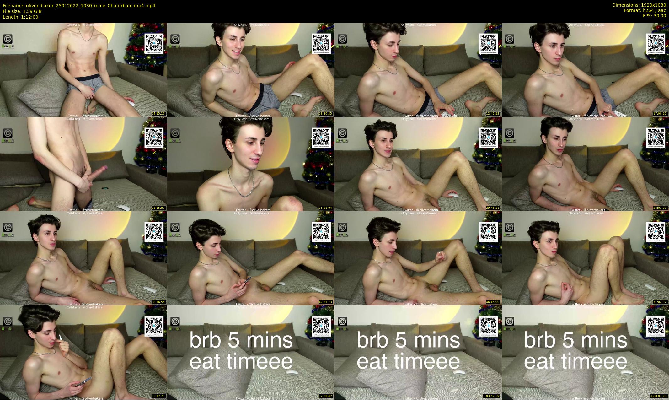 oliver_baker — 72 minute Chaturbate male cam show recording, 1080p, Jan 25, 2022