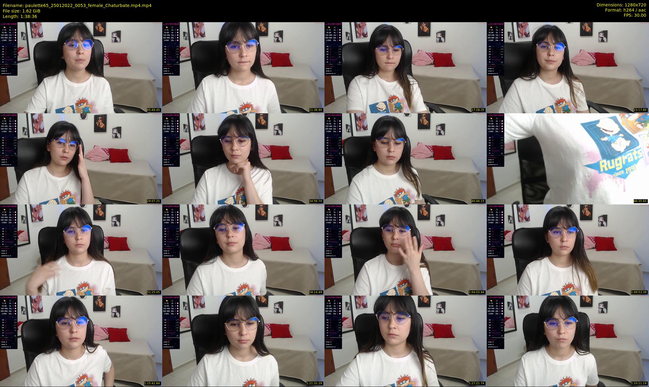 paulette65 — 99 minute Chaturbate female cam show recording, 720p, Jan 25, 2022