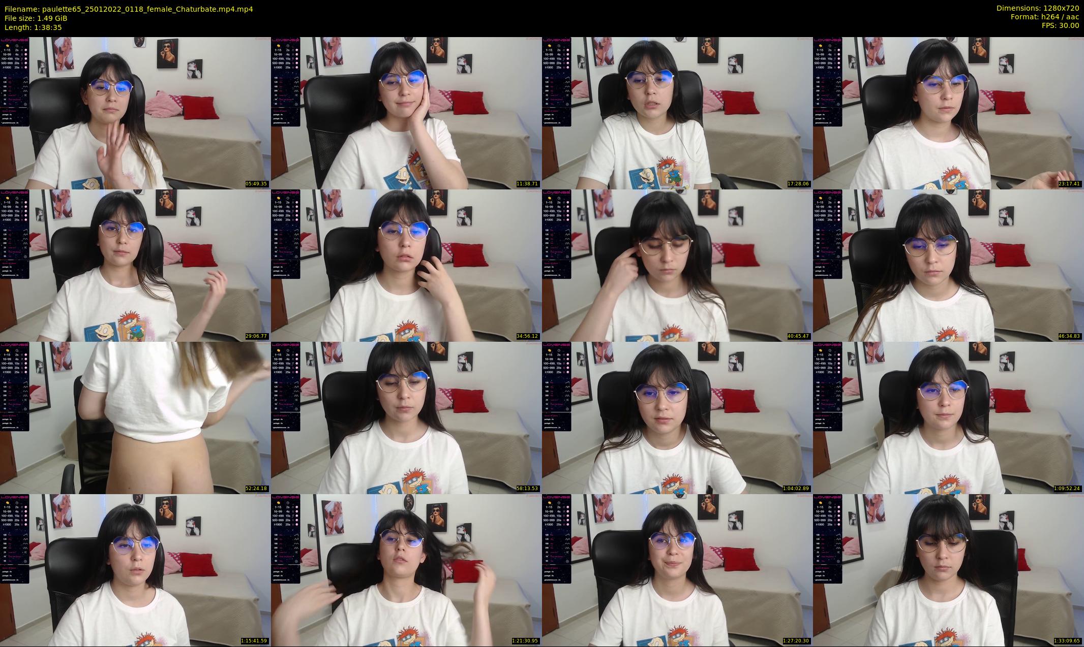paulette65 — 99 minute Chaturbate female cam show recording, 720p, Jan 25, 2022