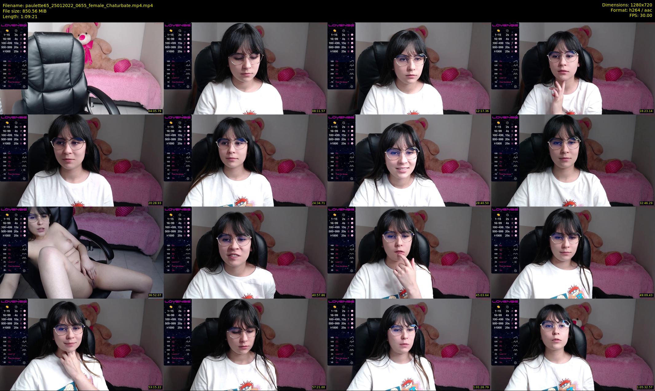 paulette65 — 70 minute Chaturbate female cam show recording, 720p, Jan 25, 2022