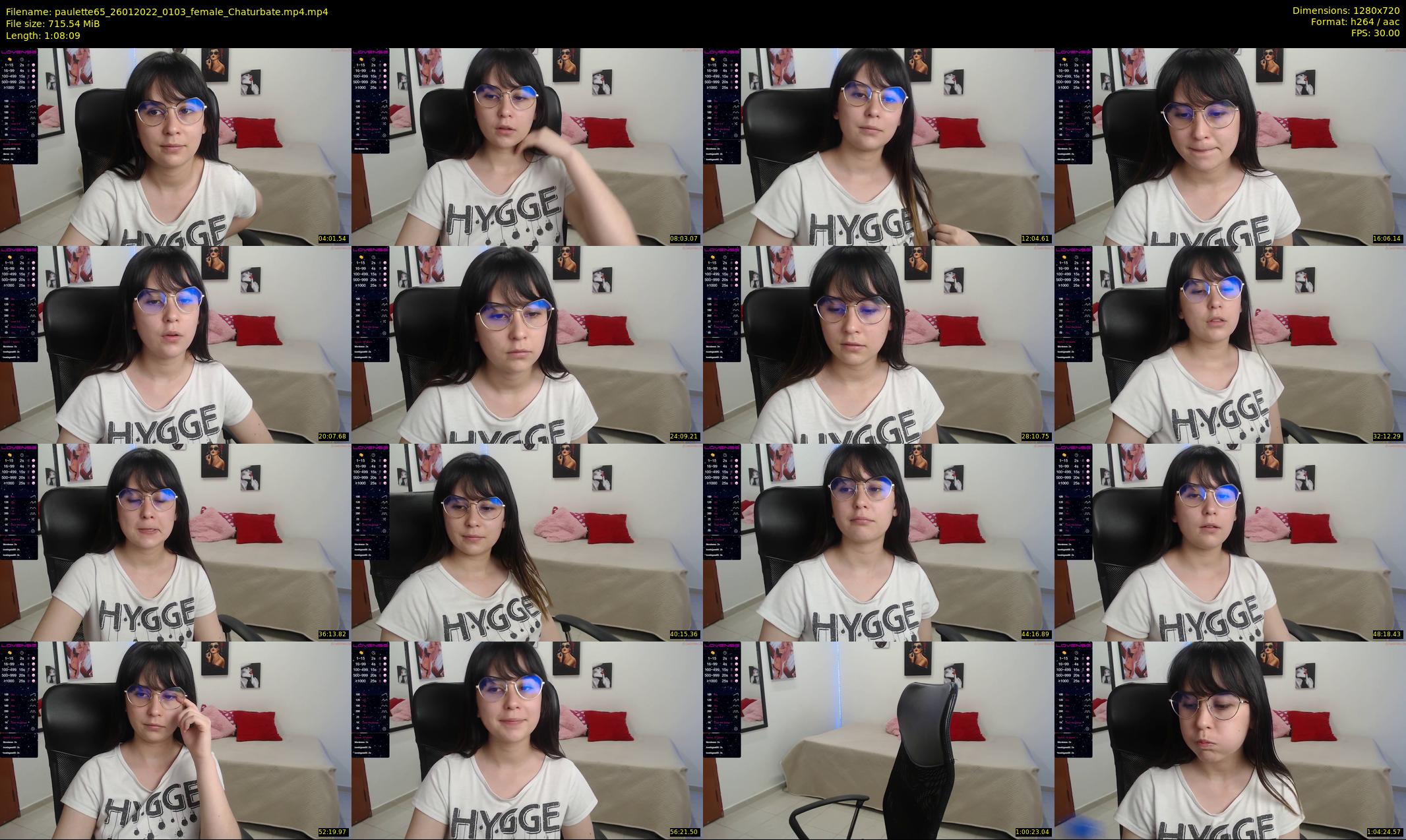 paulette65 — 69 minute Chaturbate female cam show recording, 720p, Jan 26, 2022