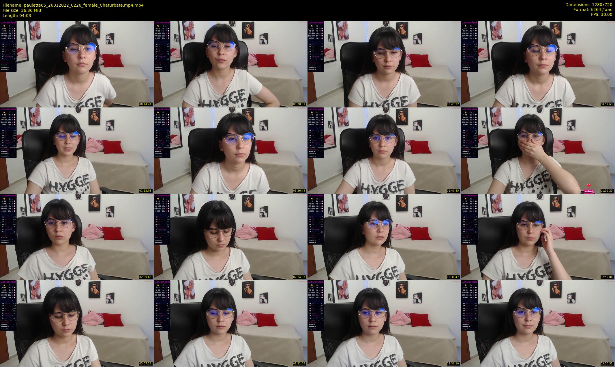 paulette65 — 5 minute Chaturbate female cam show recording, 720p, Jan 26, 2022