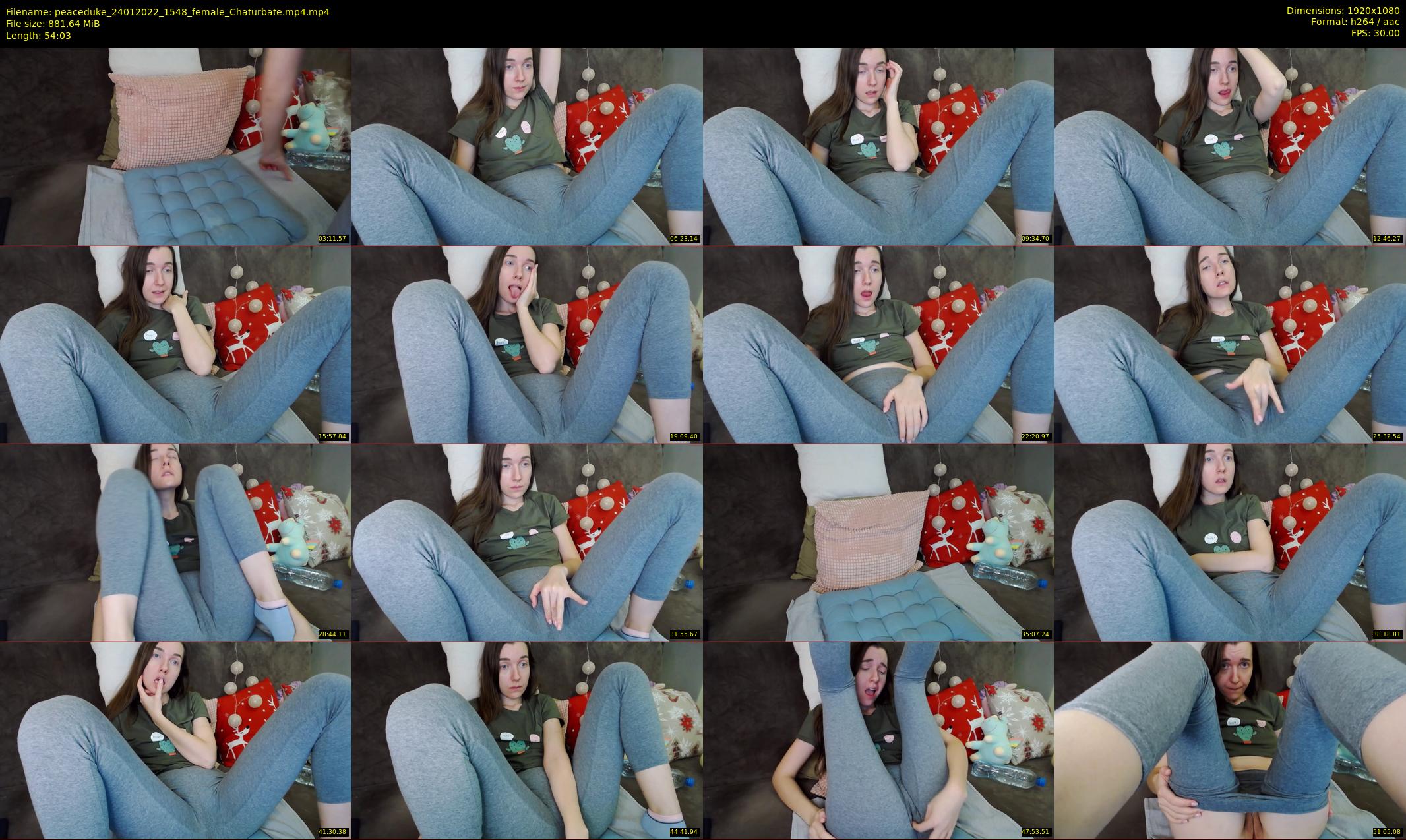 peaceduke — 55 minute Chaturbate female cam show recording, 1080p, Jan 24, 2022