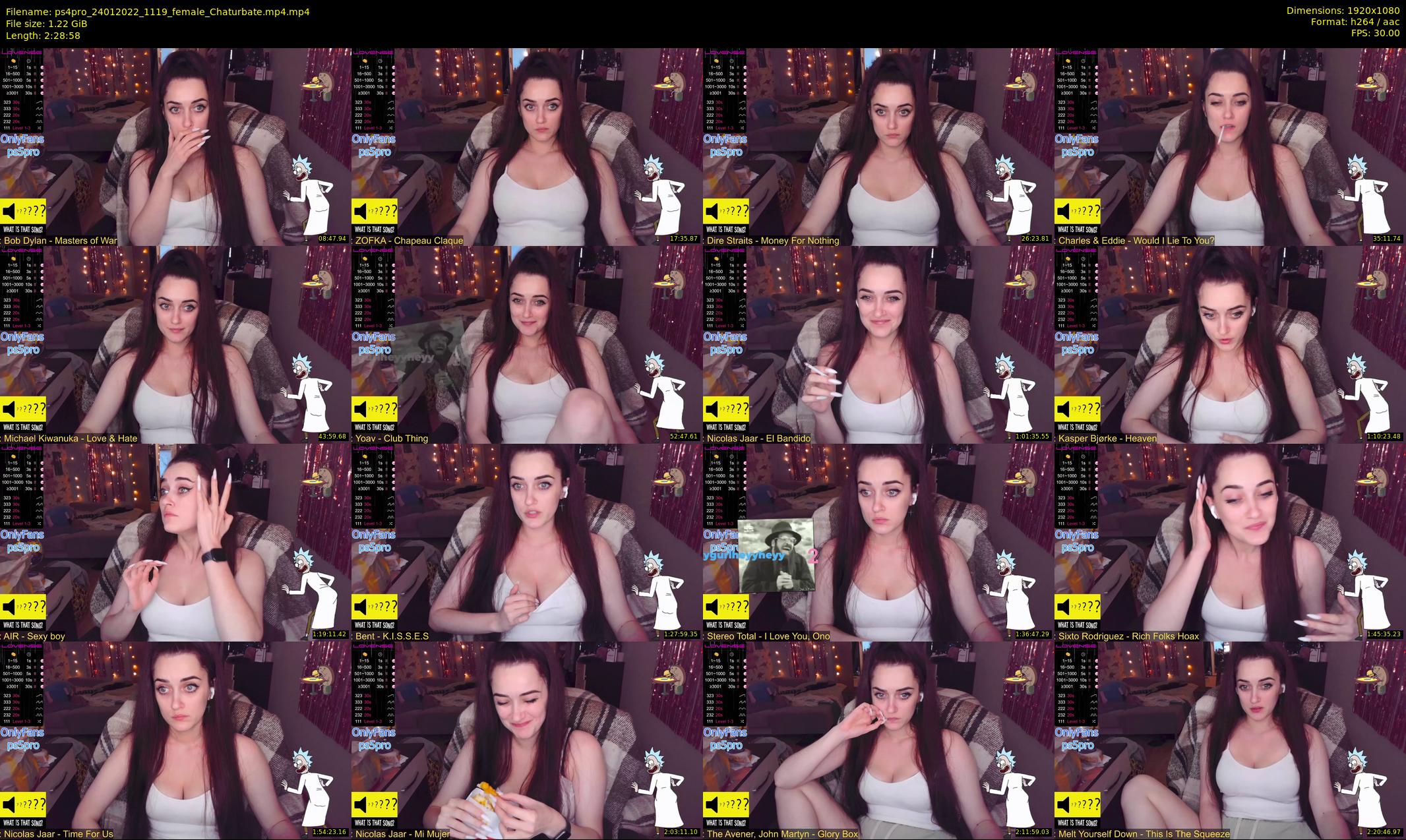 ps4pro — 149 minute Chaturbate female cam show recording, 1080p, Jan 24, 2022