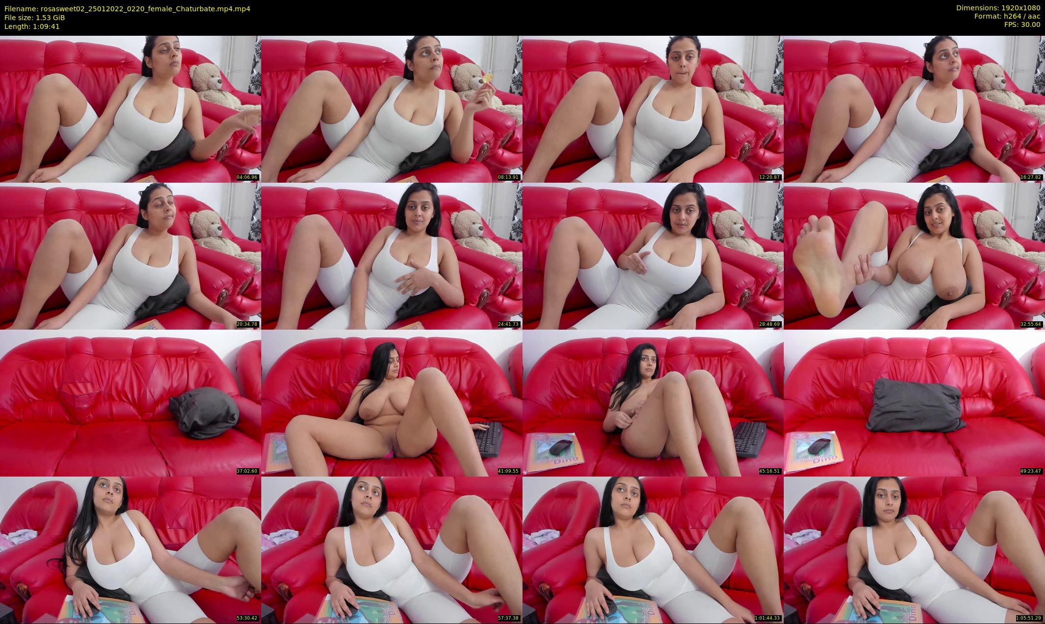rosasweet02 — 70 minute Chaturbate female cam show recording, 1080p, Jan 25, 2022