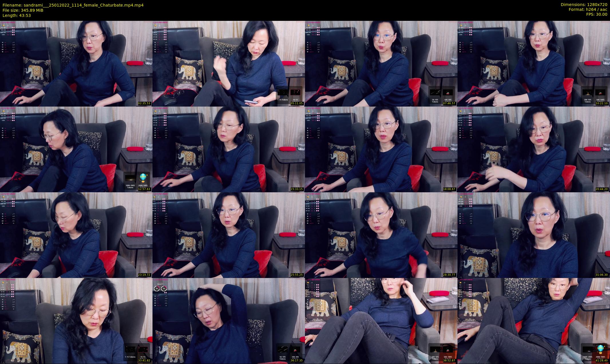 sandrami__ — 44 minute Chaturbate female cam show recording, 720p, Jan 25, 2022