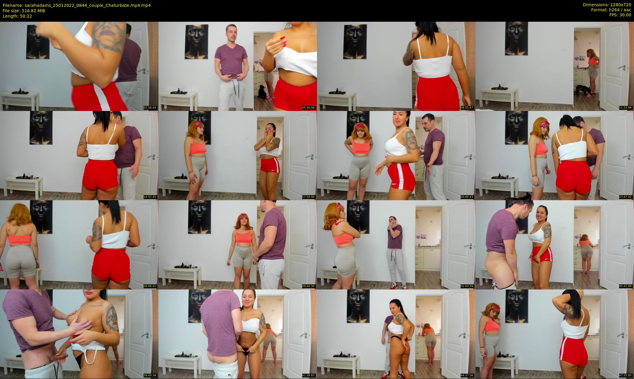 sarahadams — 51 minute Chaturbate female cam show recording, 720p, Jan 25, 2022