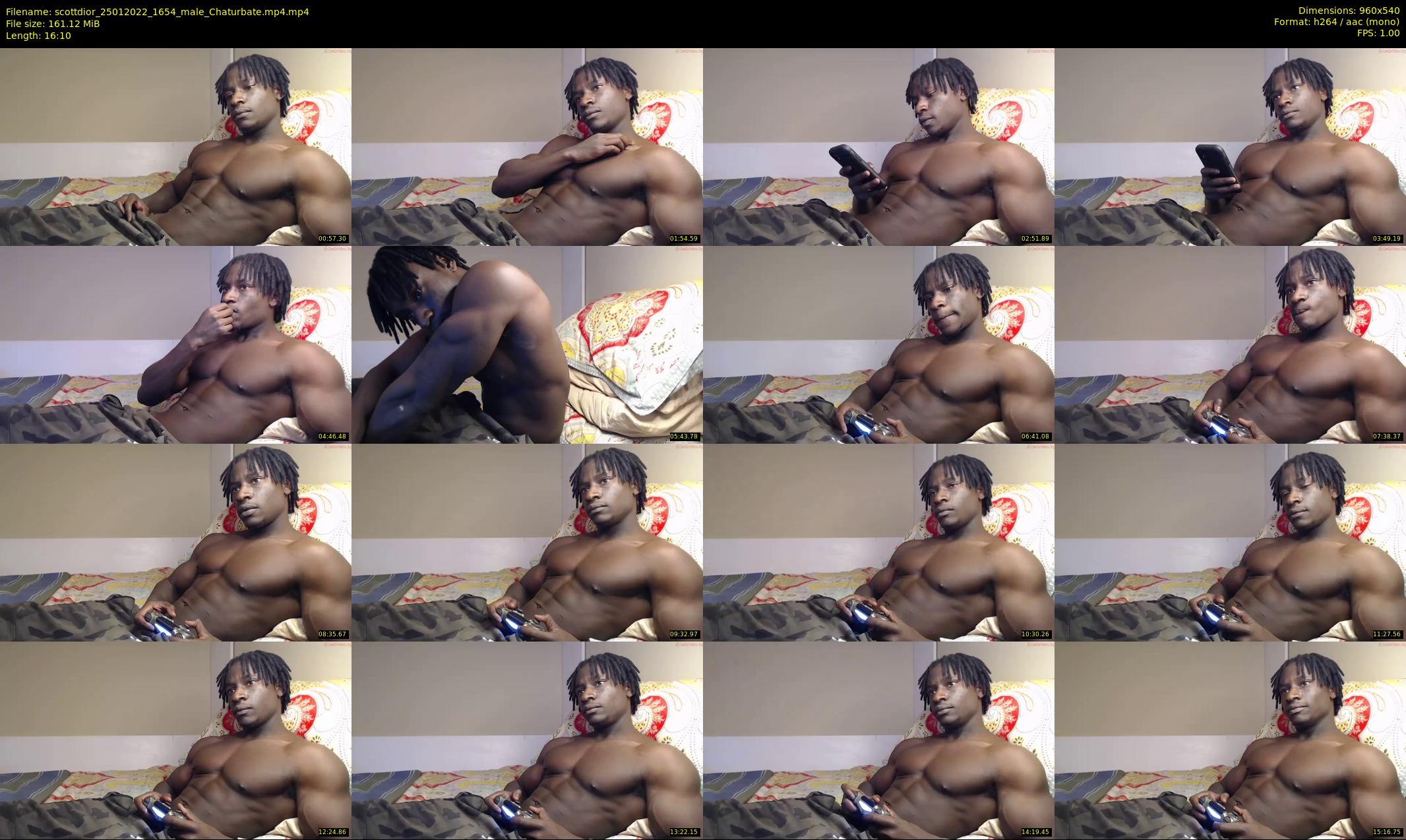 scottdior — 17 minute Chaturbate male cam show recording, 480p, Jan 25, 2022