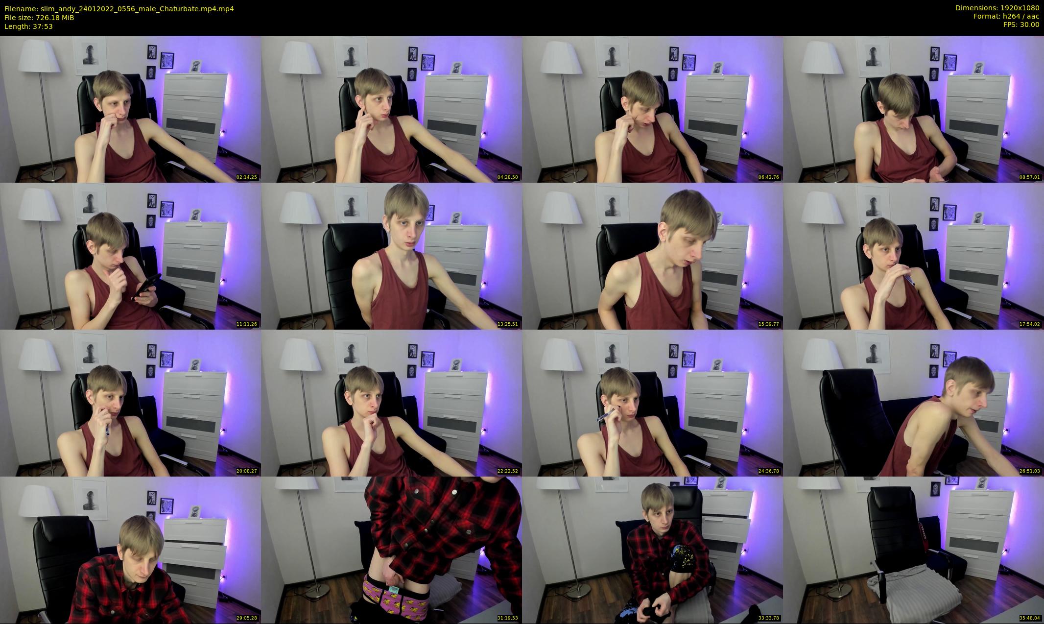 slim_andy — 38 minute Chaturbate male cam show recording, 1080p, Jan 24, 2022