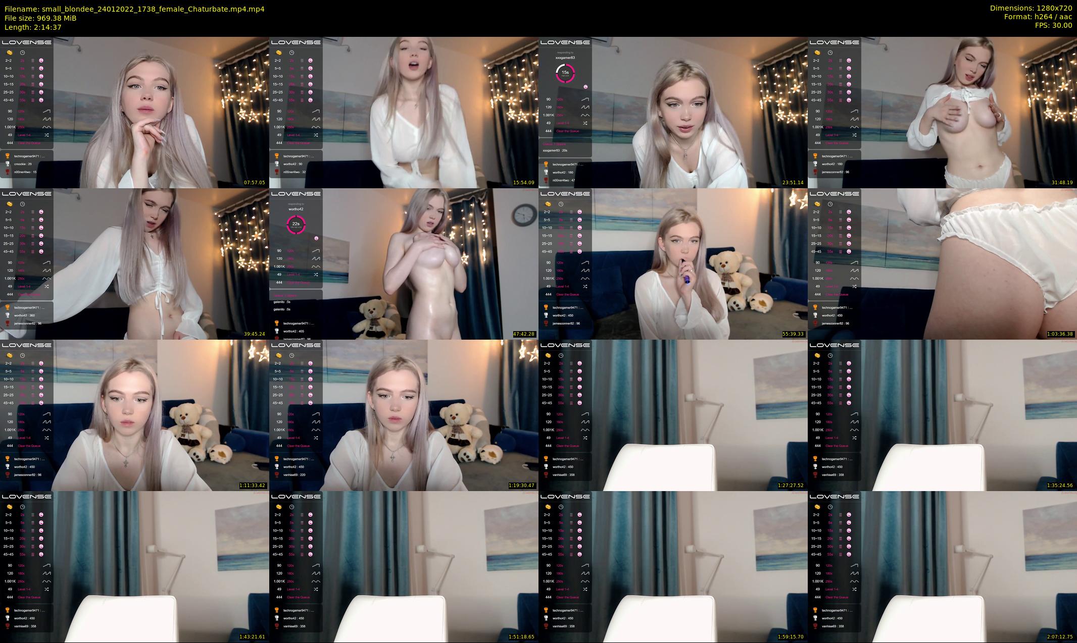 small_blondee — 135 minute Chaturbate female cam show recording, 720p, Jan 24, 2022