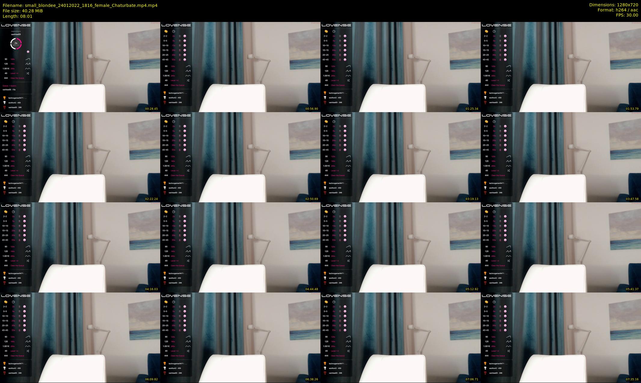 small_blondee — 9 minute Chaturbate female cam show recording, 720p, Jan 24, 2022