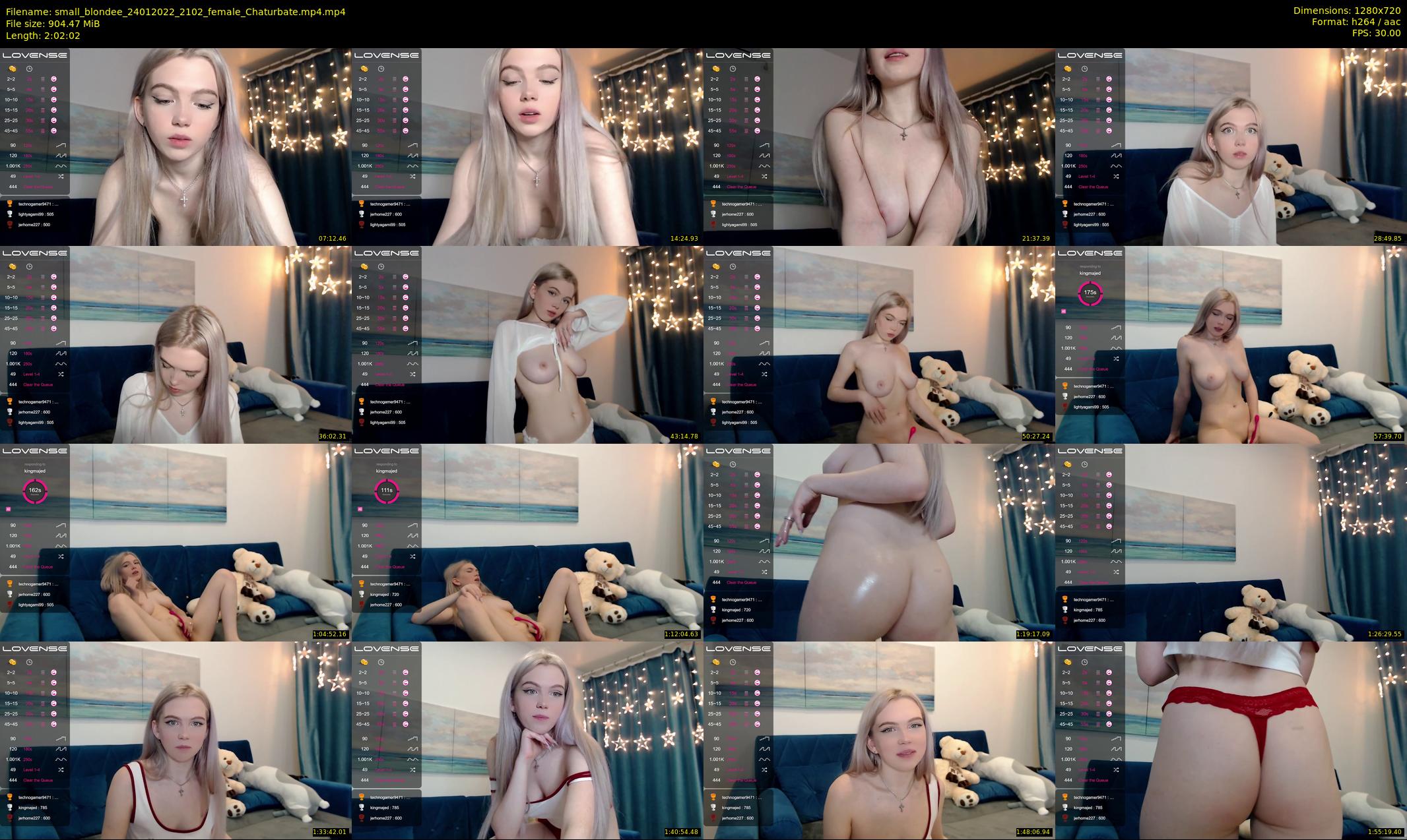 small_blondee — 123 minute Chaturbate female cam show recording, 720p, Jan 24, 2022