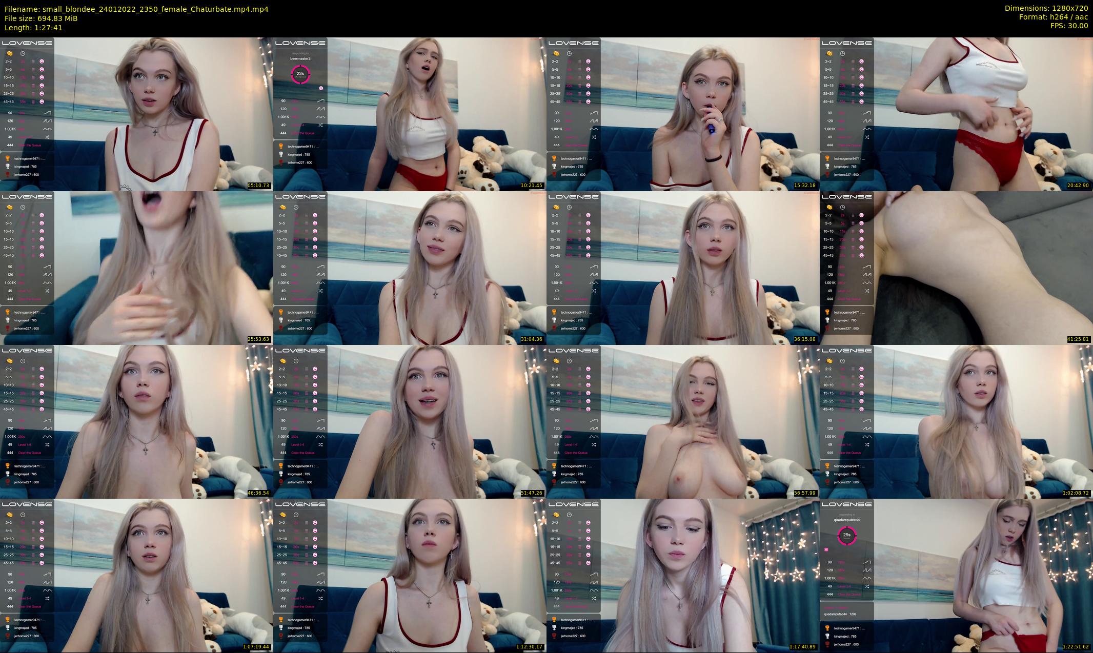 small_blondee — 88 minute Chaturbate female cam show recording, 720p, Jan 24, 2022