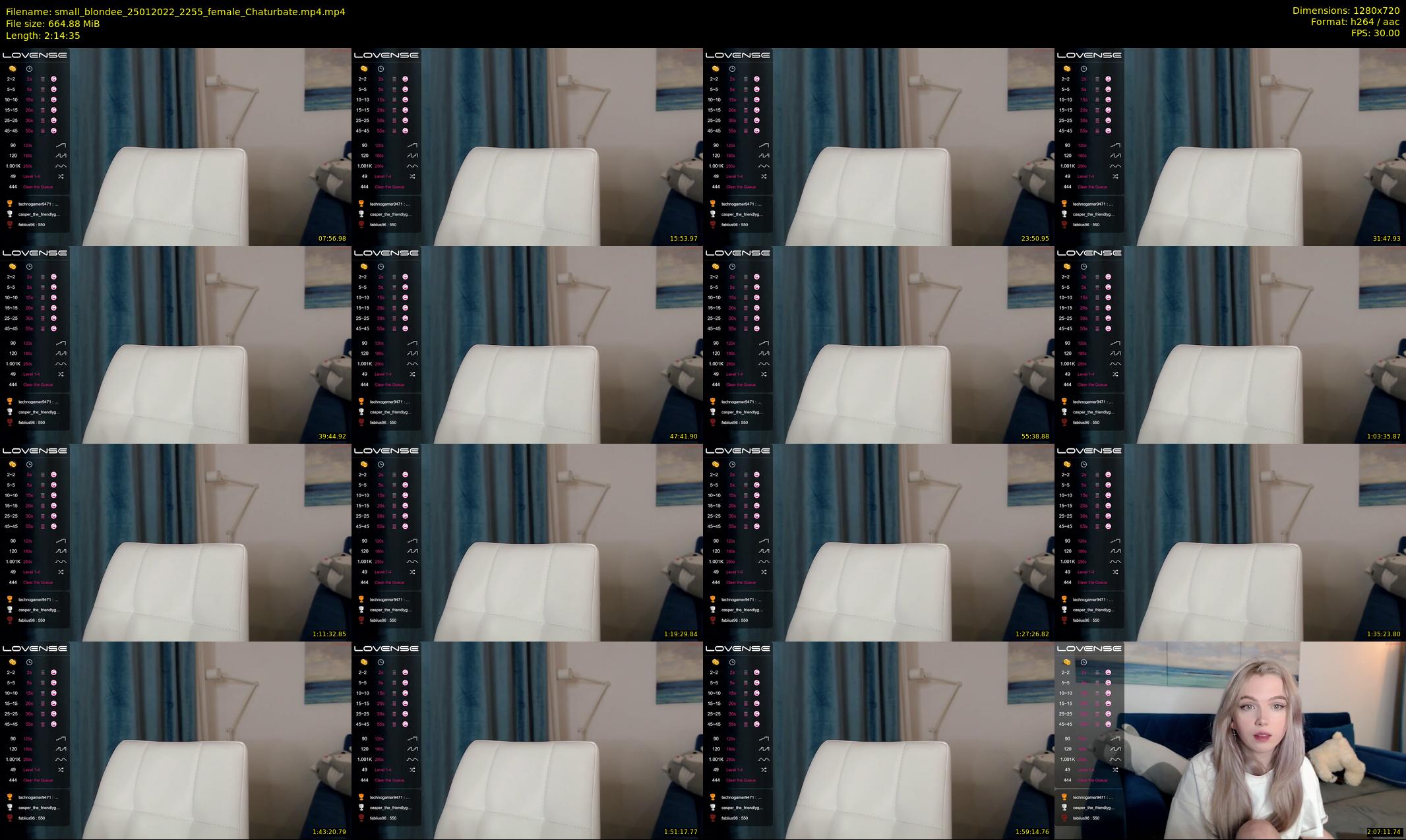 small_blondee — 135 minute Chaturbate female cam show recording, 720p, Jan 25, 2022