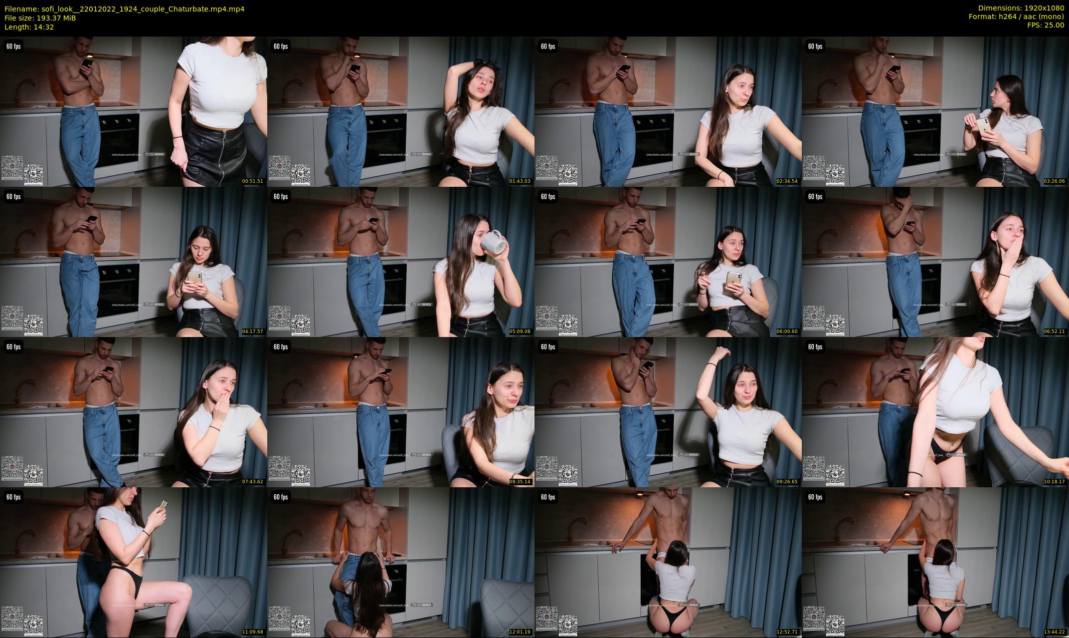 sofi_look_ — 15 minute Chaturbate couple cam show recording, 1080p, Jan 22, 2022