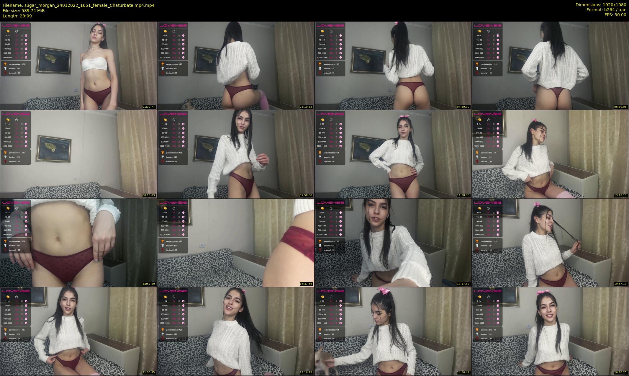 sugar_morgan — 29 minute Chaturbate female cam show recording, 1080p, Jan 24, 2022